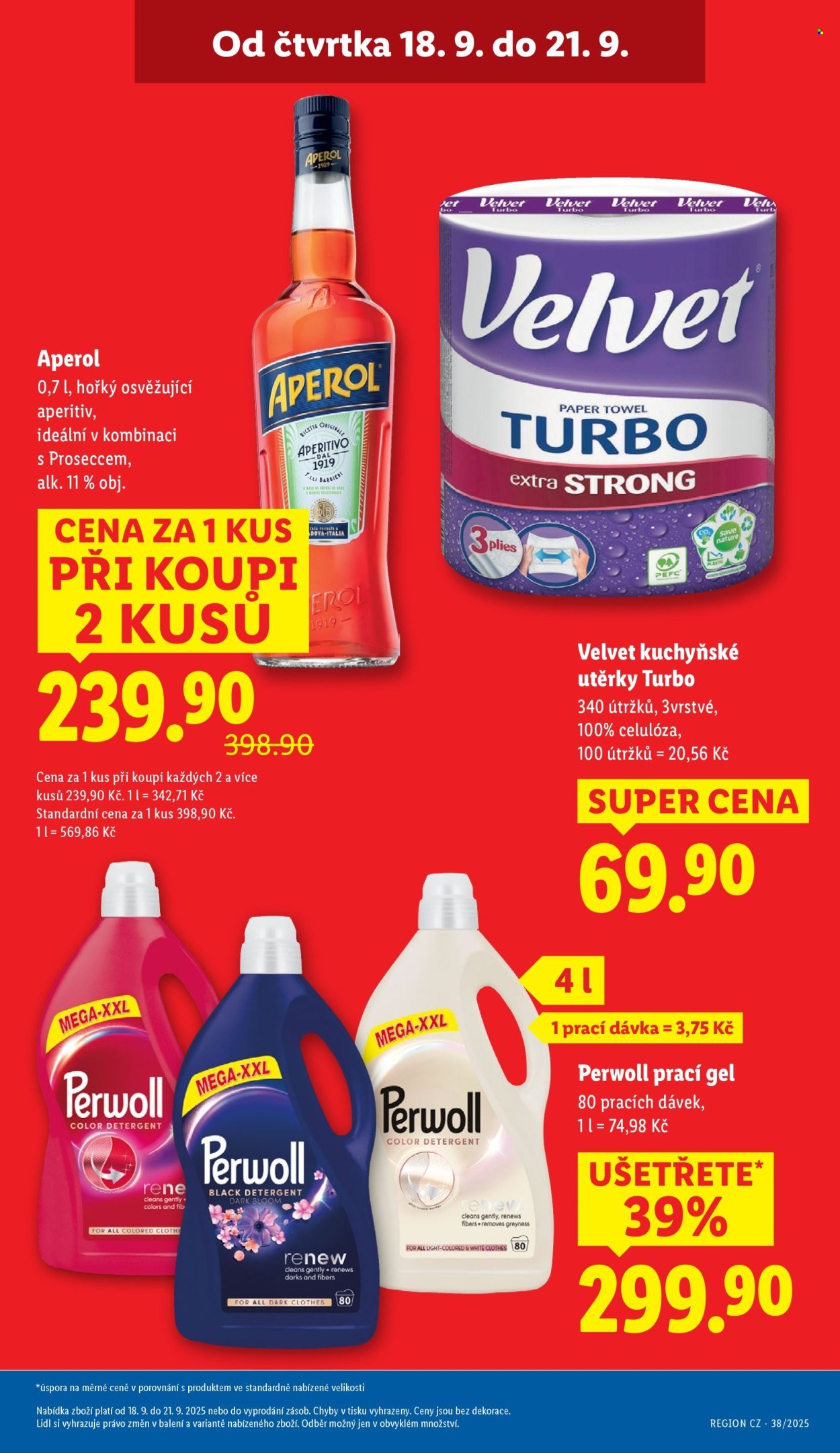 LIDL leták - Od čtvrtka 18.9.2025 (2025-09-18 - 2025-09-21)