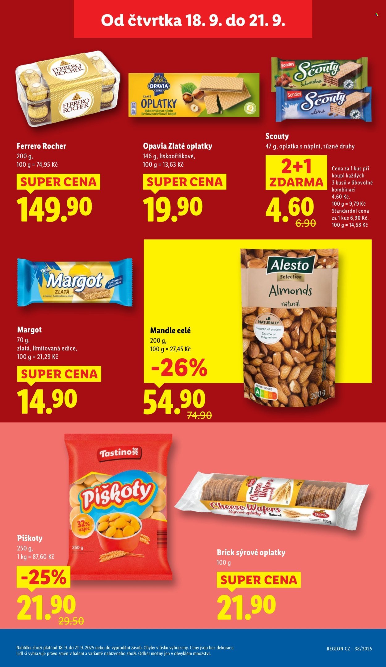 LIDL leták - Od čtvrtka 18.9.2025 (2025-09-18 - 2025-09-21)