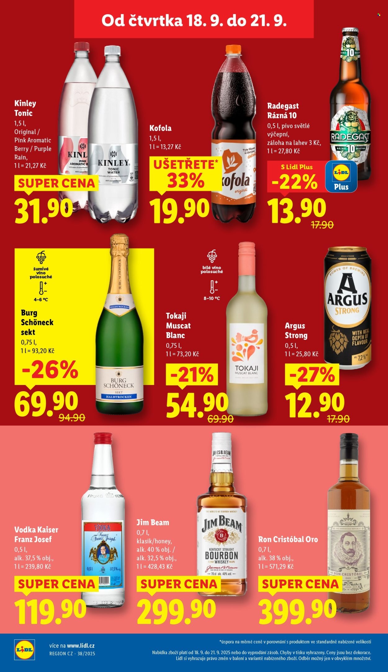 LIDL leták - Od čtvrtka 18.9.2025 (2025-09-18 - 2025-09-21)
