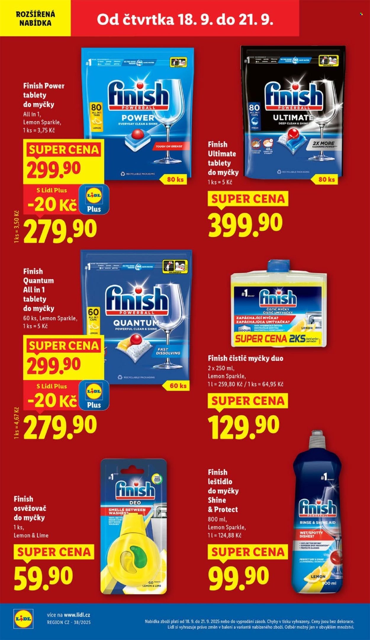 LIDL leták - Od čtvrtka 18.9.2025 (2025-09-18 - 2025-09-21)