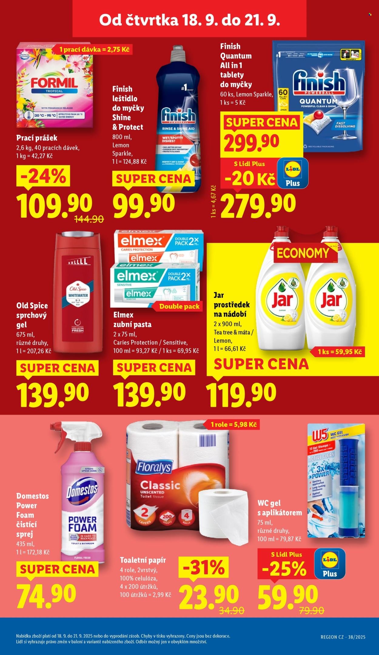 LIDL leták - Od čtvrtka 18.9.2025 (2025-09-18 - 2025-09-21)