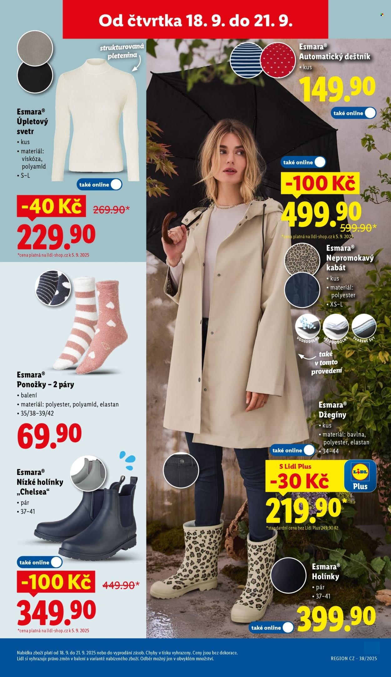 LIDL leták - Od čtvrtka 18.9.2025 (2025-09-18 - 2025-09-21)