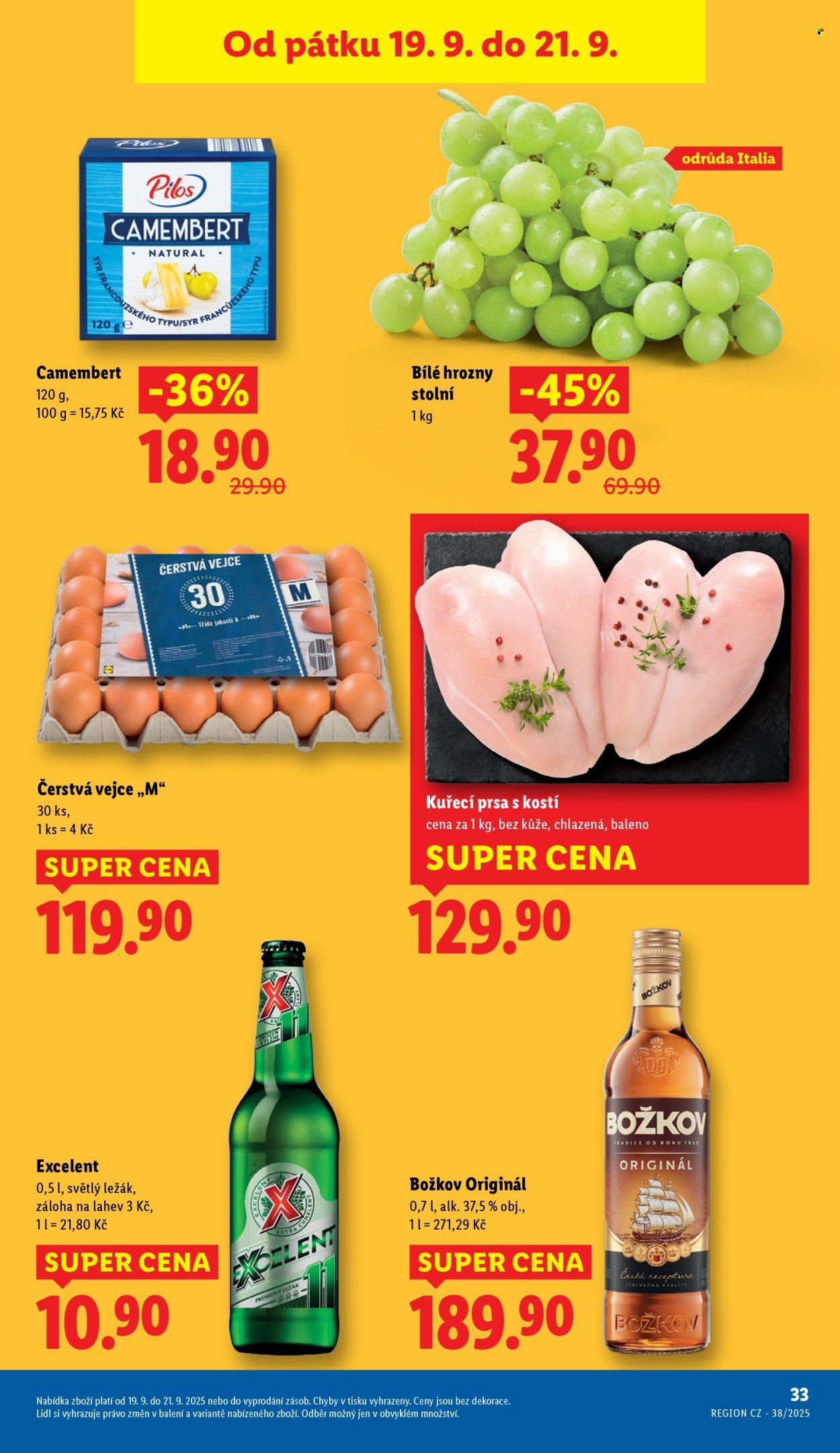 LIDL leták - Od čtvrtka 18.9.2025 (2025-09-18 - 2025-09-21)