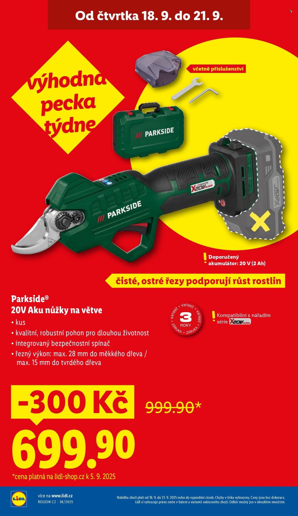 LIDL leták - Od čtvrtka 18.9.2025 (2025-09-18 - 2025-09-21)