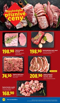 LIDL leták - Dlouhodobě příznivé ceny (2025-10-12)