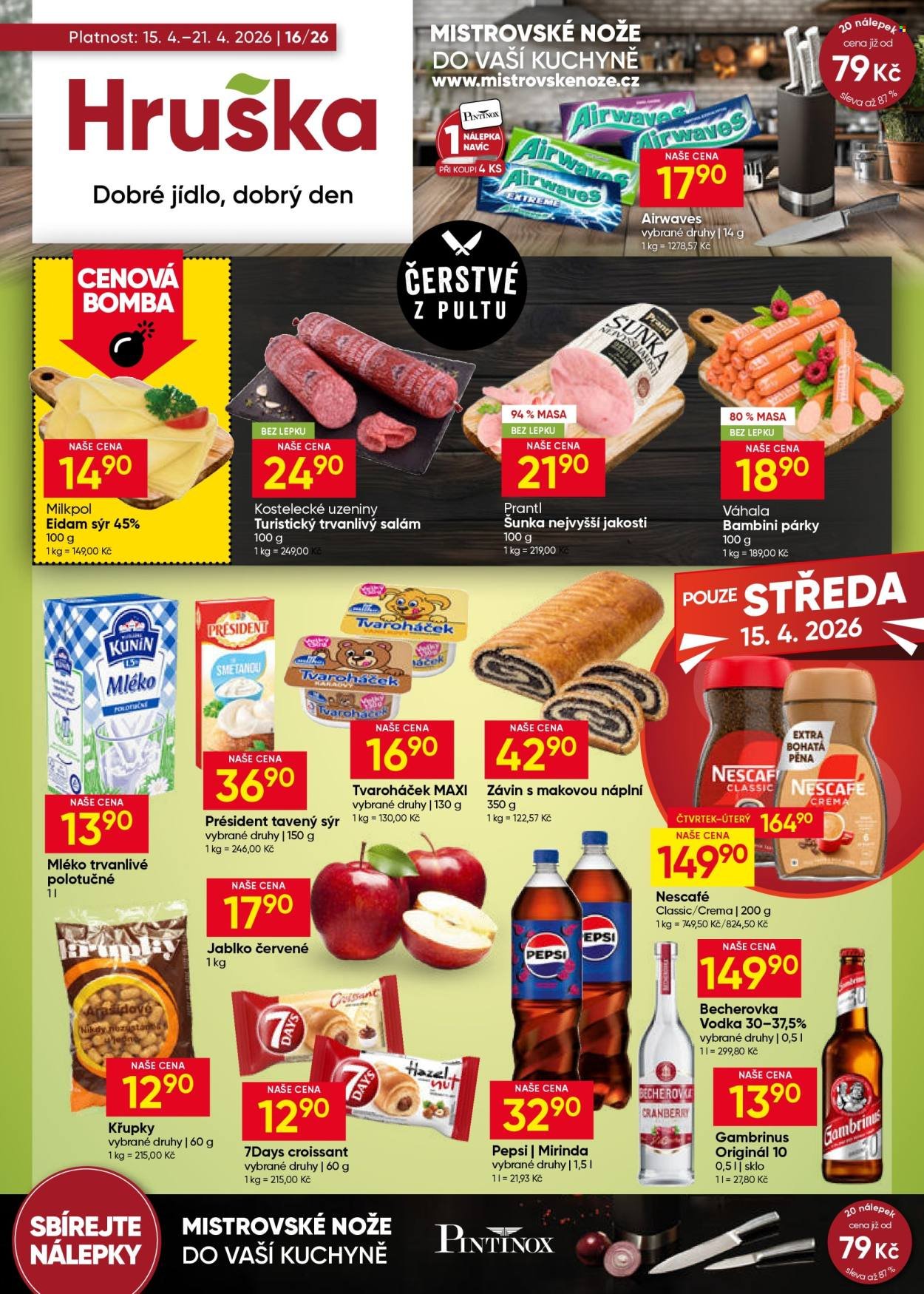 HRUŠKA leták - Aktuální leták (2026-04-15 - 2026-04-21)