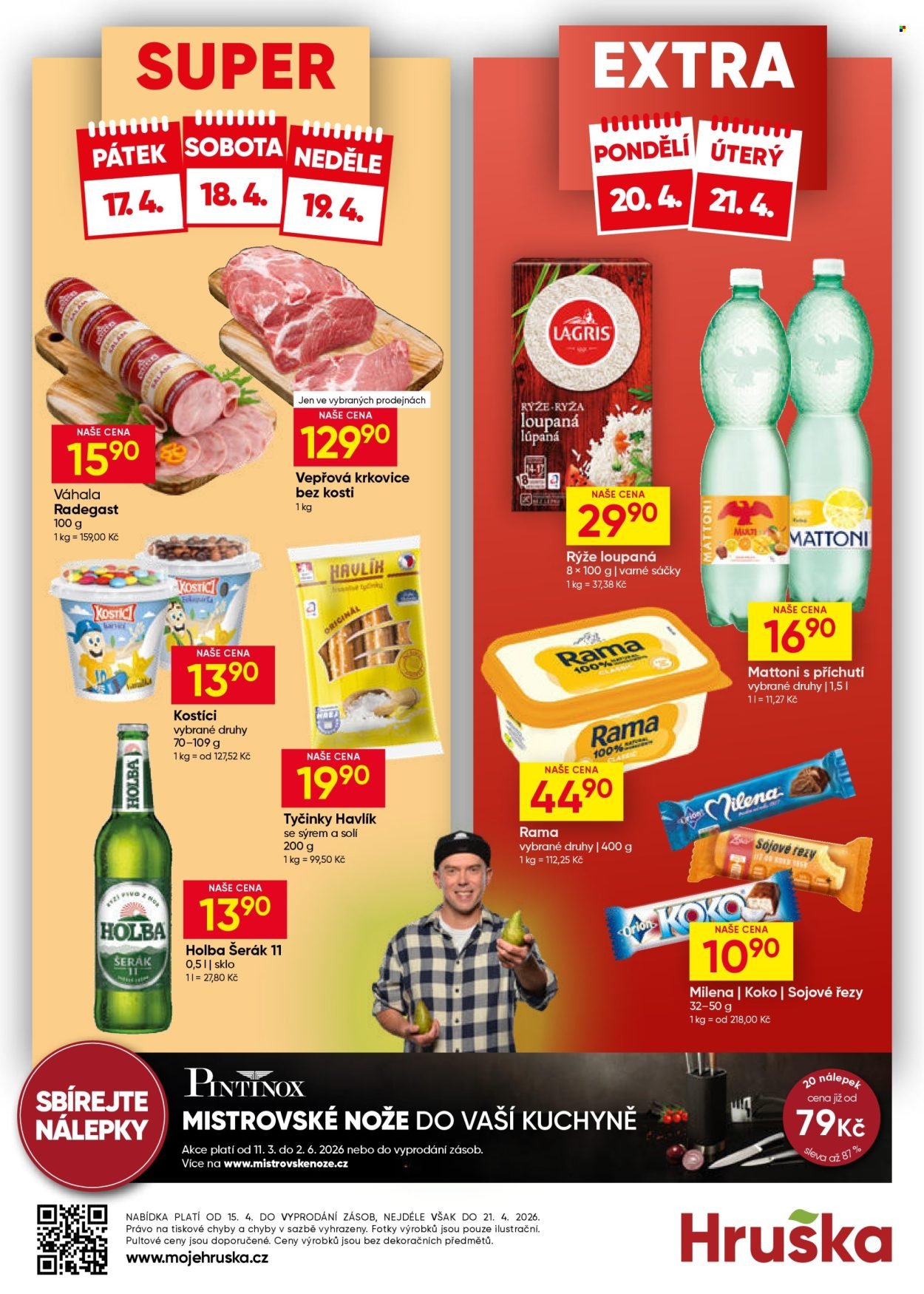 HRUŠKA leták - Aktuální leták (2026-04-15 - 2026-04-21)