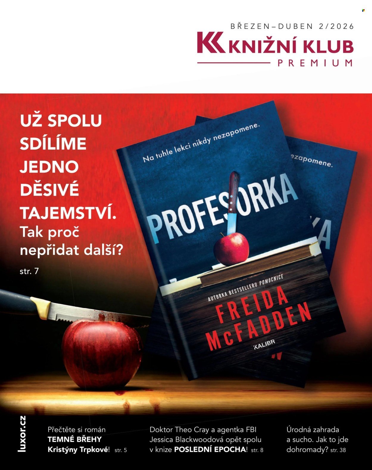 KNIŽNÍ KLUB leták - Od neděle 1.3.2026 (2026-03-01 - 2026-04-30)