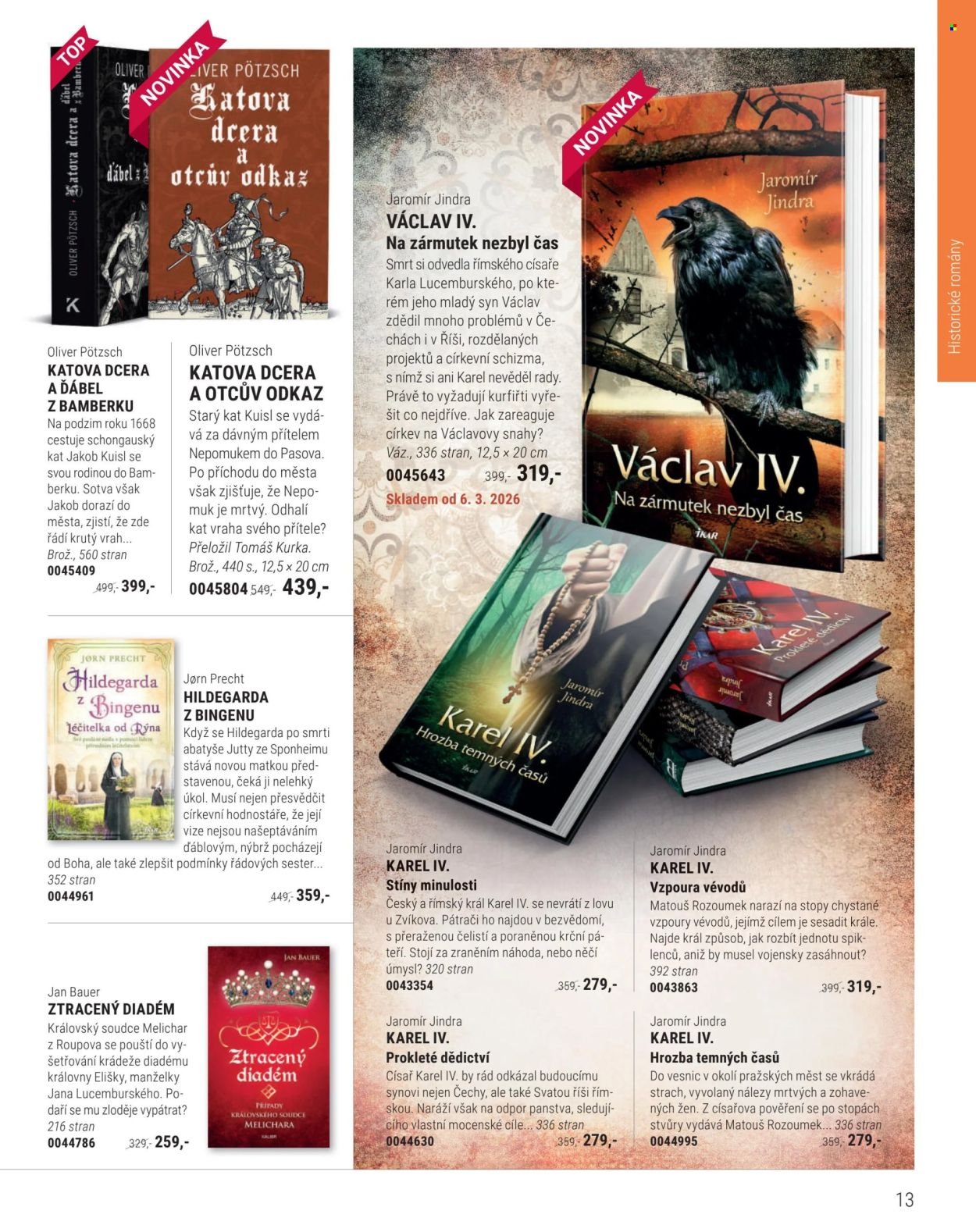 KNIŽNÍ KLUB leták - Od neděle 1.3.2026 (2026-03-01 - 2026-04-30)