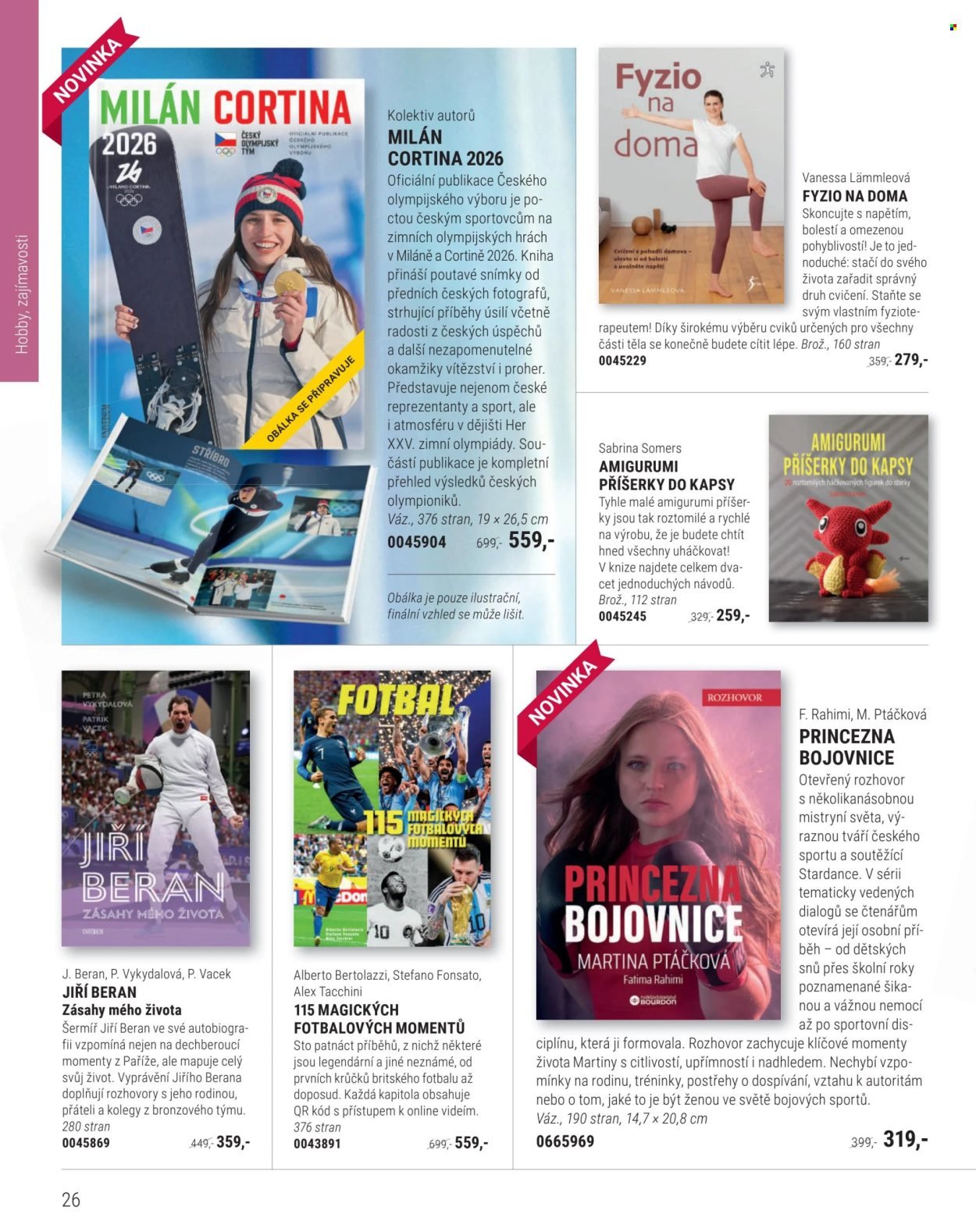 KNIŽNÍ KLUB leták - Od neděle 1.3.2026 (2026-03-01 - 2026-04-30)