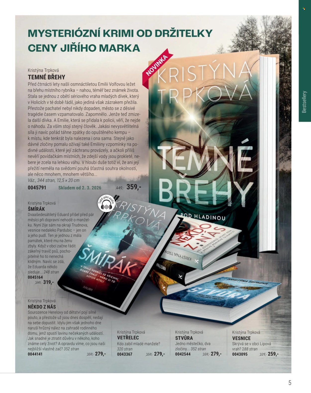 KNIŽNÍ KLUB leták - Od neděle 1.3.2026 (2026-03-01 - 2026-04-30)