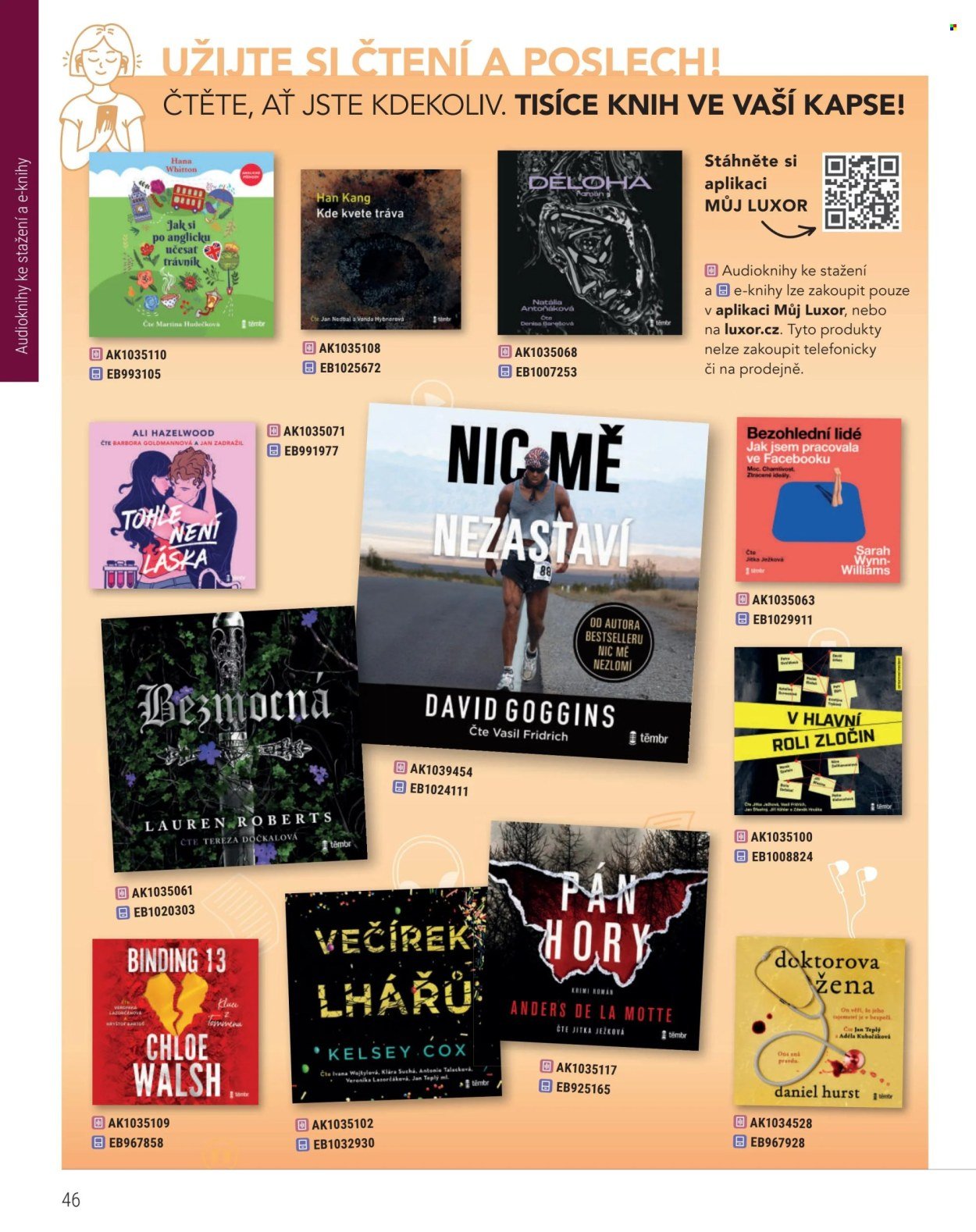 KNIŽNÍ KLUB leták - Od neděle 1.3.2026 (2026-03-01 - 2026-04-30)