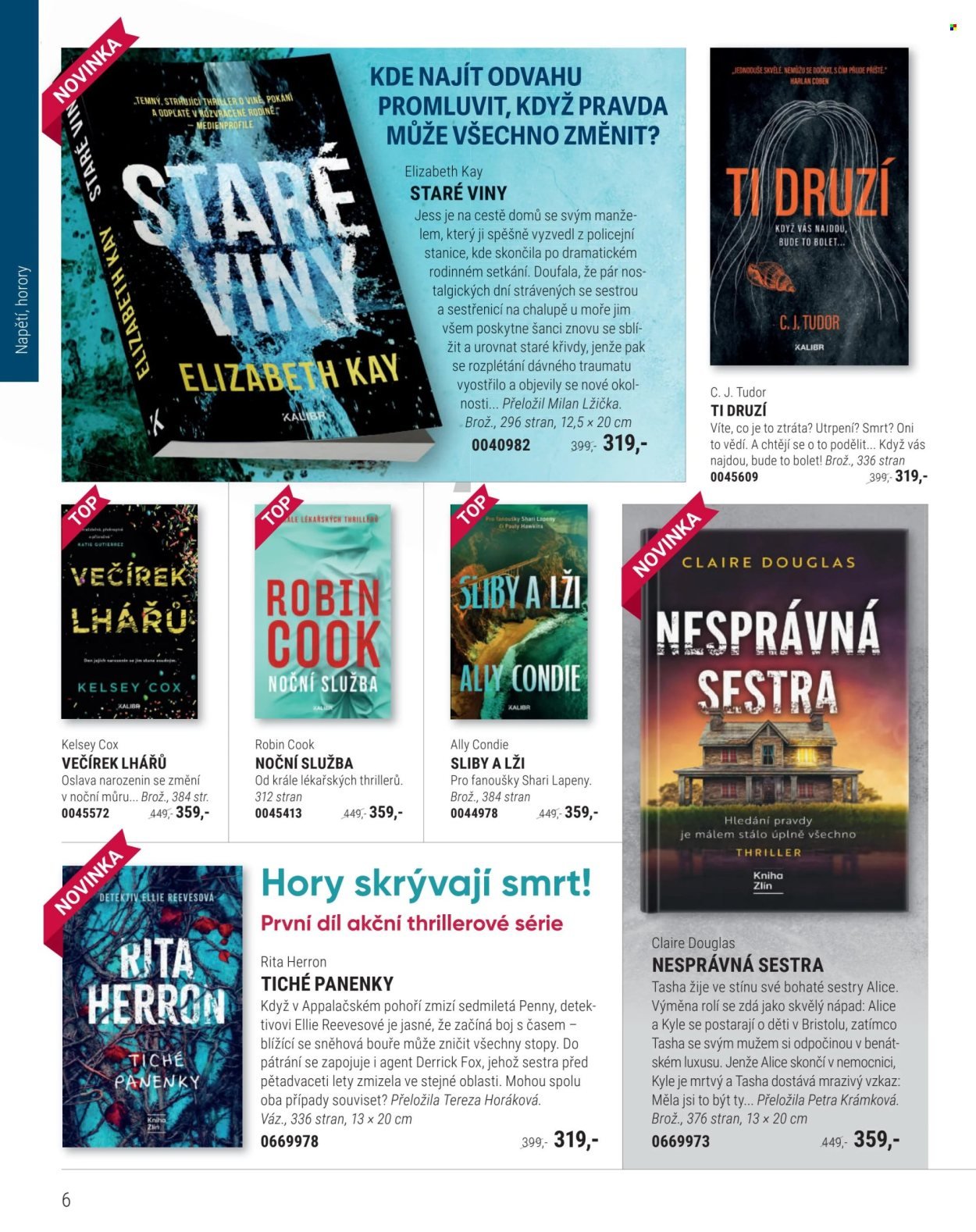 KNIŽNÍ KLUB leták - Od neděle 1.3.2026 (2026-03-01 - 2026-04-30)