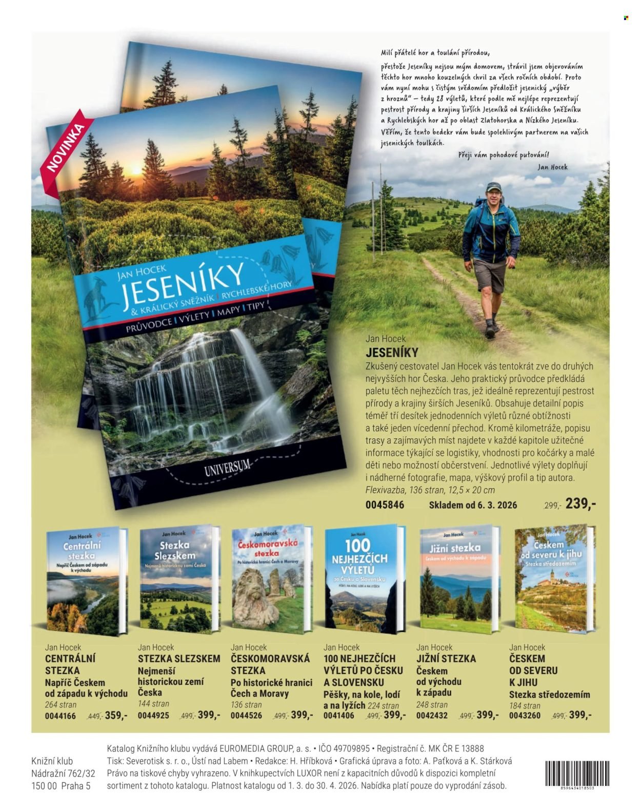 KNIŽNÍ KLUB leták - Od neděle 1.3.2026 (2026-03-01 - 2026-04-30)