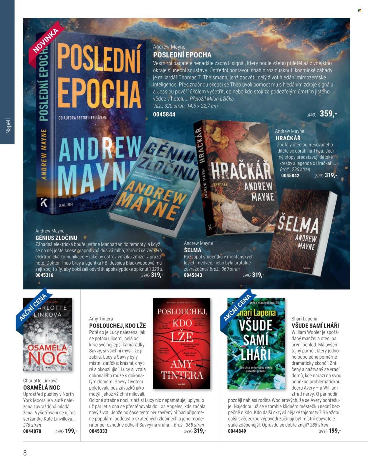 KNIŽNÍ KLUB leták - Od neděle 1.3.2026 (2026-03-01 - 2026-04-30)