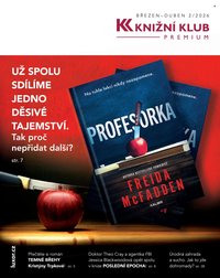 KNIŽNÍ KLUB leták - Od neděle 1.3.2026 (2026-03-01 - 2026-04-30)