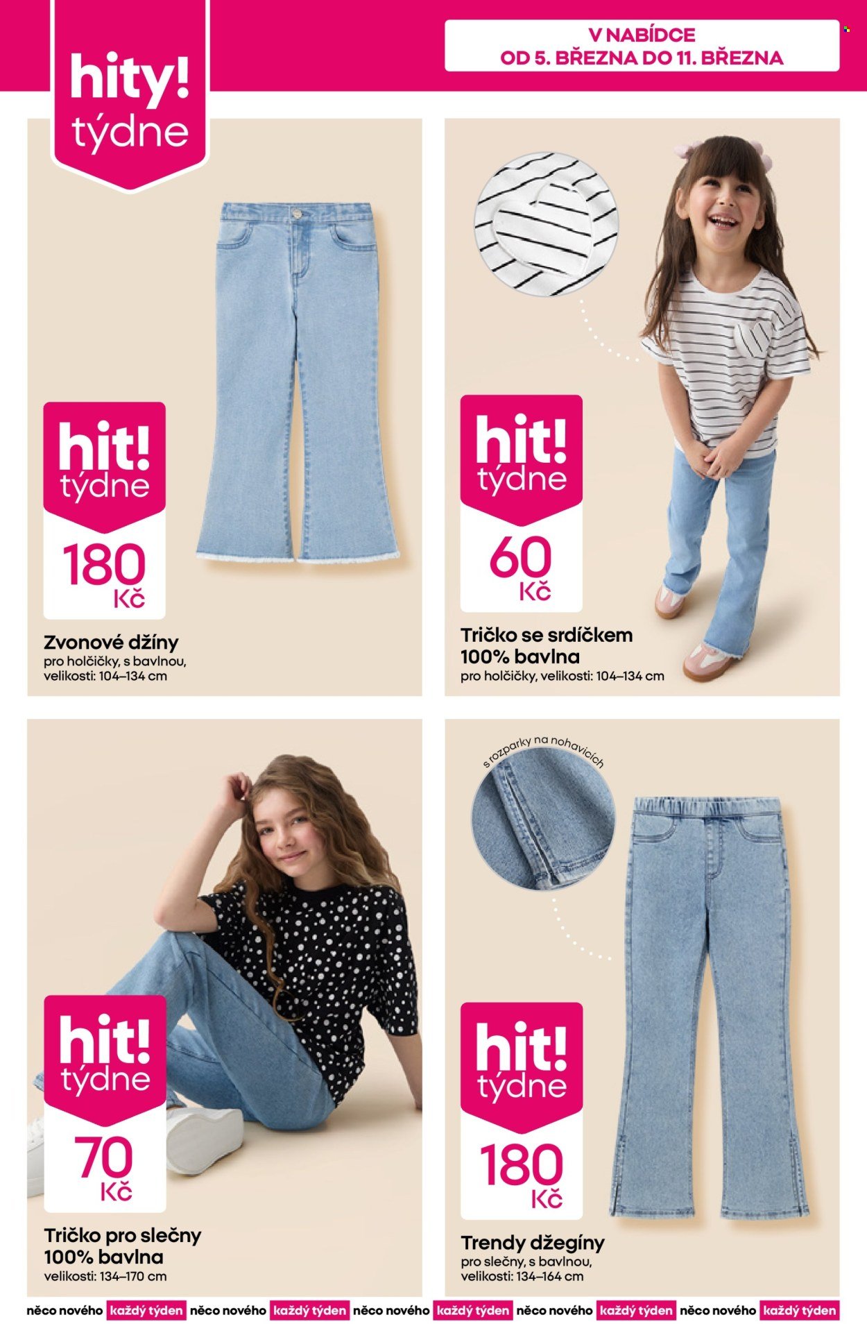 PEPCO leták - Trička a džíny (2026-03-05 - 2026-03-11)