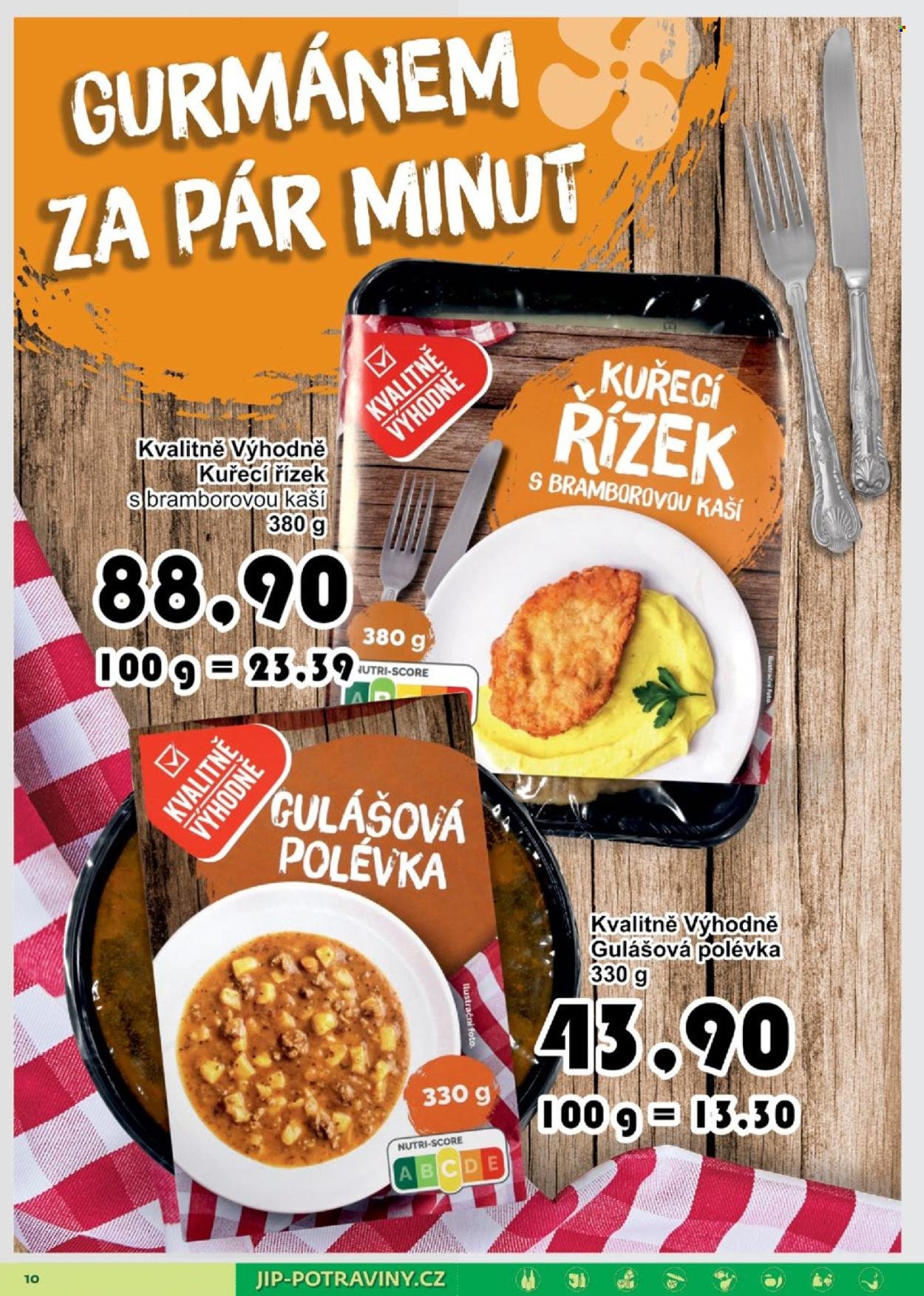 JIP leták - Potraviny pro každého (2026-04-08 - 2026-04-19)