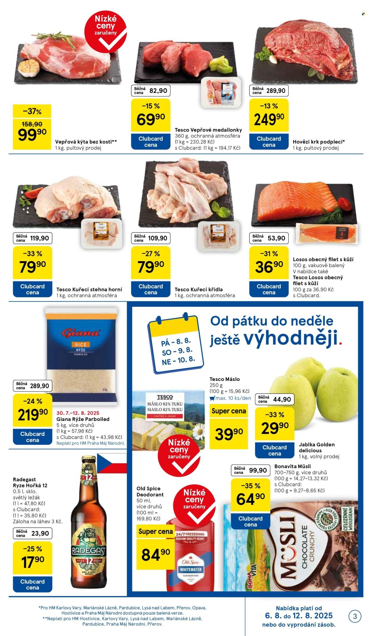 TESCO leták - Clubcard šetří peníze. (2025-08-06 - 2025-08-12)