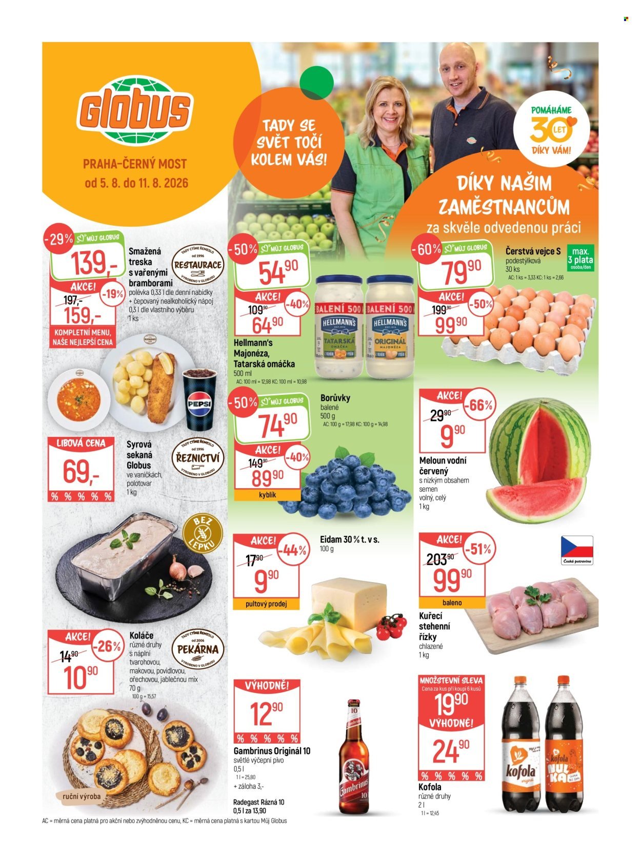 GLOBUS leták - Od středy 5.8.2026