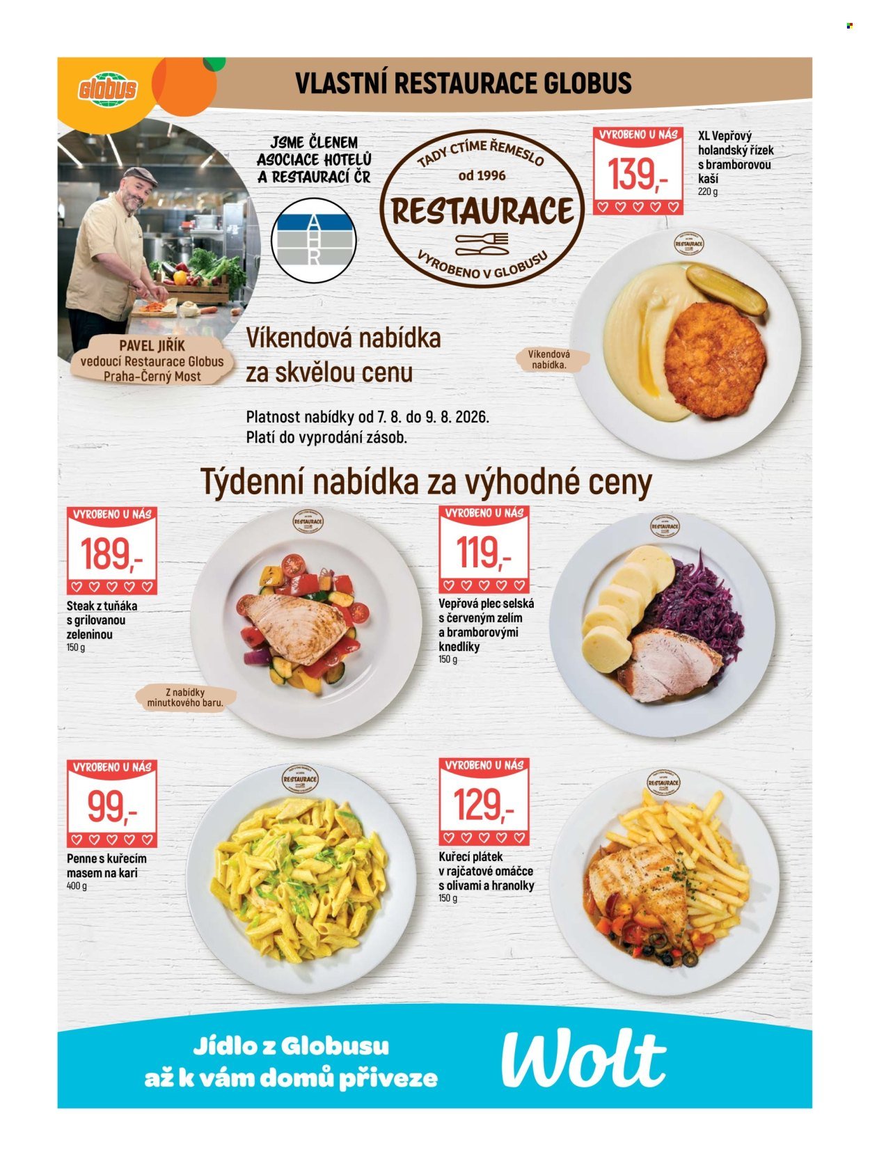 GLOBUS leták - Od středy 5.8.2026
