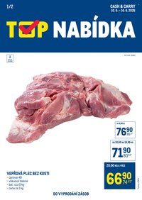 MAKRO leták - TOP maso