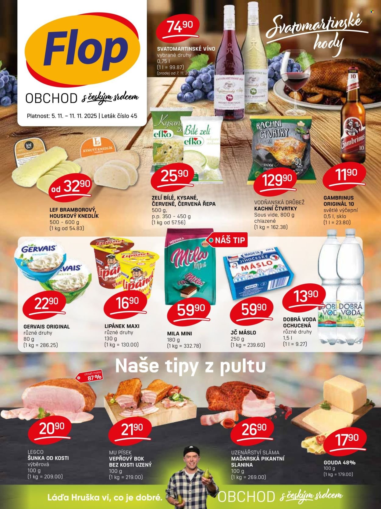 FLOP leták - Od středy 5.11.2025 (2025-11-05 - 2025-11-11)