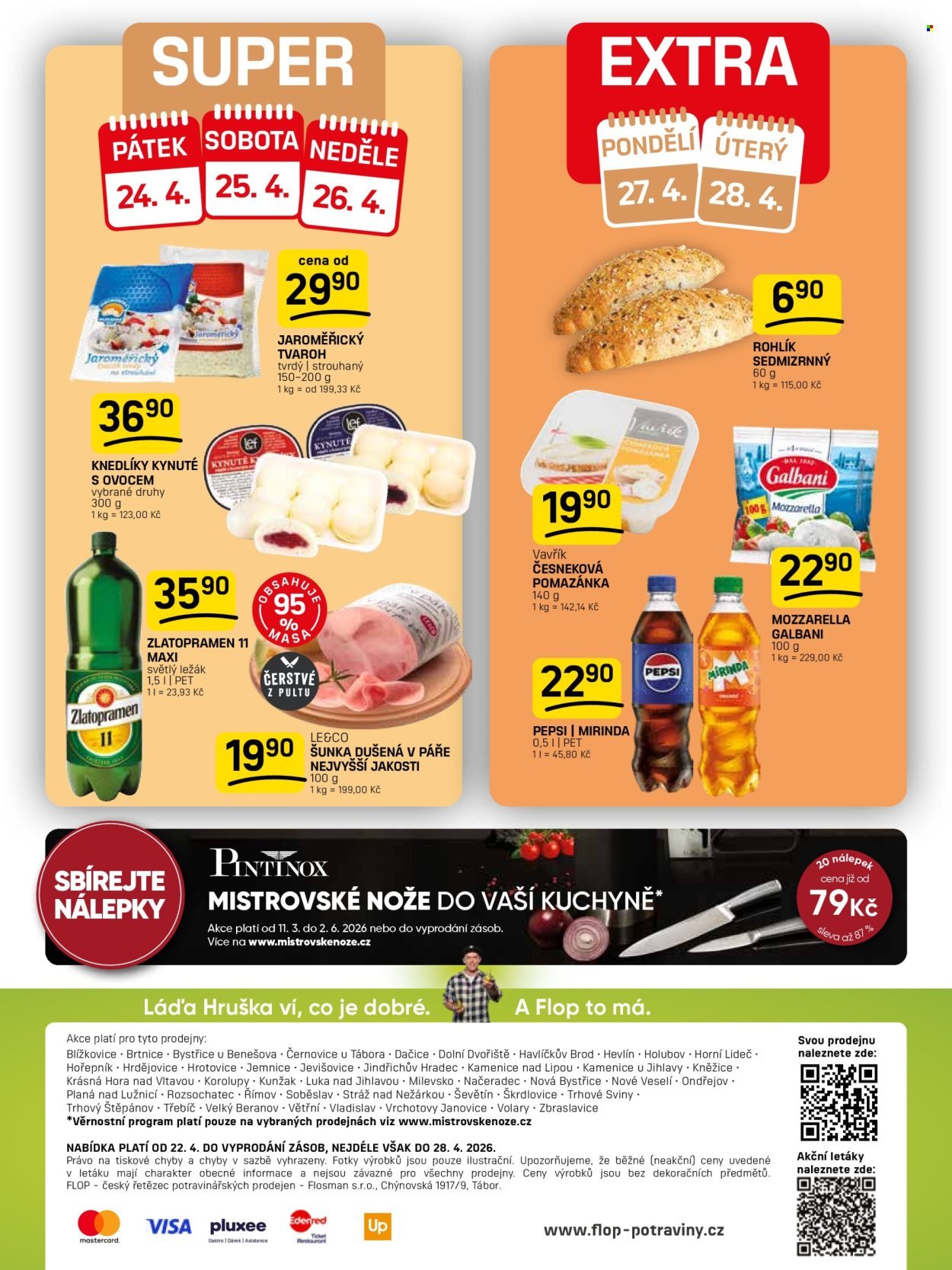 FLOP leták - Od středy 22.4.2026 (2026-04-22 - 2026-04-28)