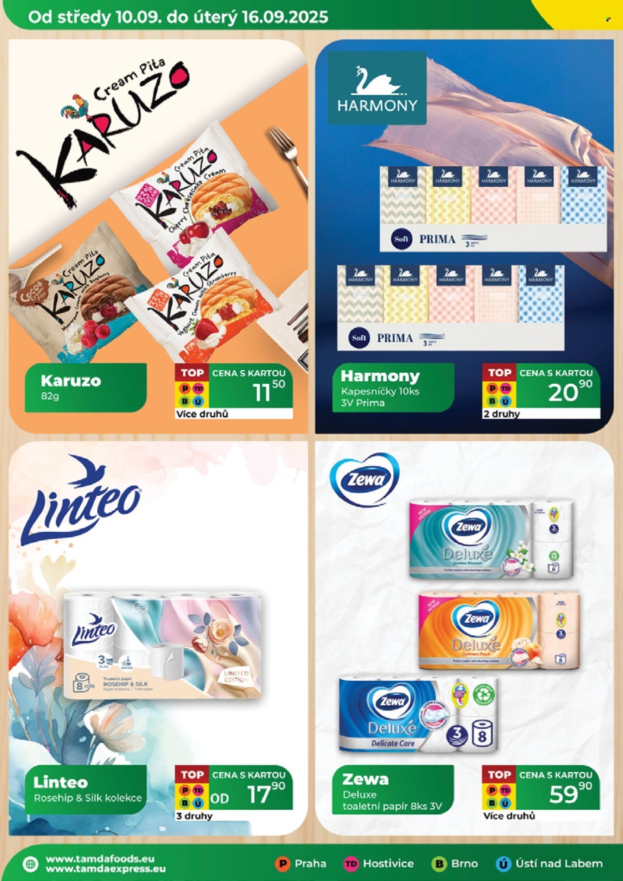 TAMDA FOODS leták - Od středy 10.9.2025 (2025-09-10 - 2025-09-16)