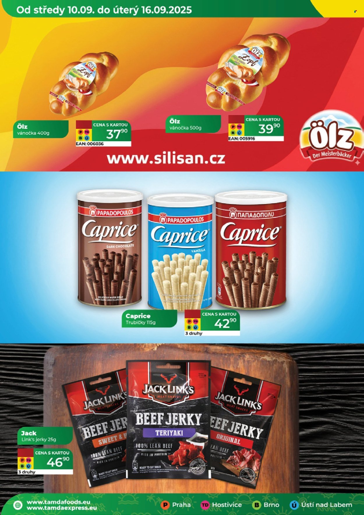 TAMDA FOODS leták - Od středy 10.9.2025 (2025-09-10 - 2025-09-16)
