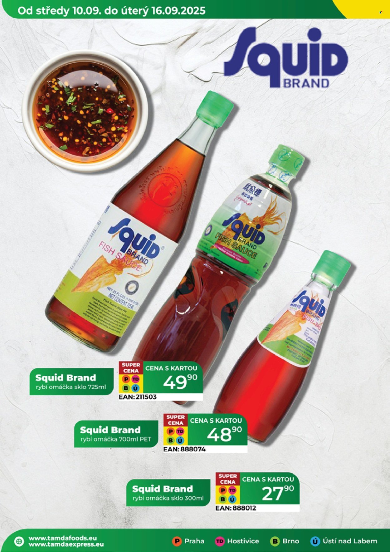 TAMDA FOODS leták - Od středy 10.9.2025 (2025-09-10 - 2025-09-16)