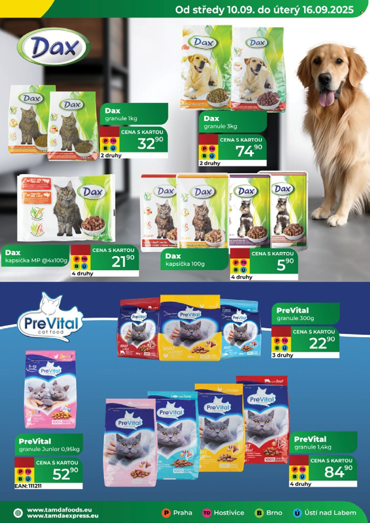 TAMDA FOODS leták - Od středy 10.9.2025 (2025-09-10 - 2025-09-16)