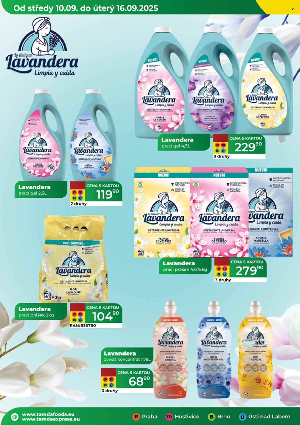 TAMDA FOODS leták - Od středy 10.9.2025 (2025-09-10 - 2025-09-16)