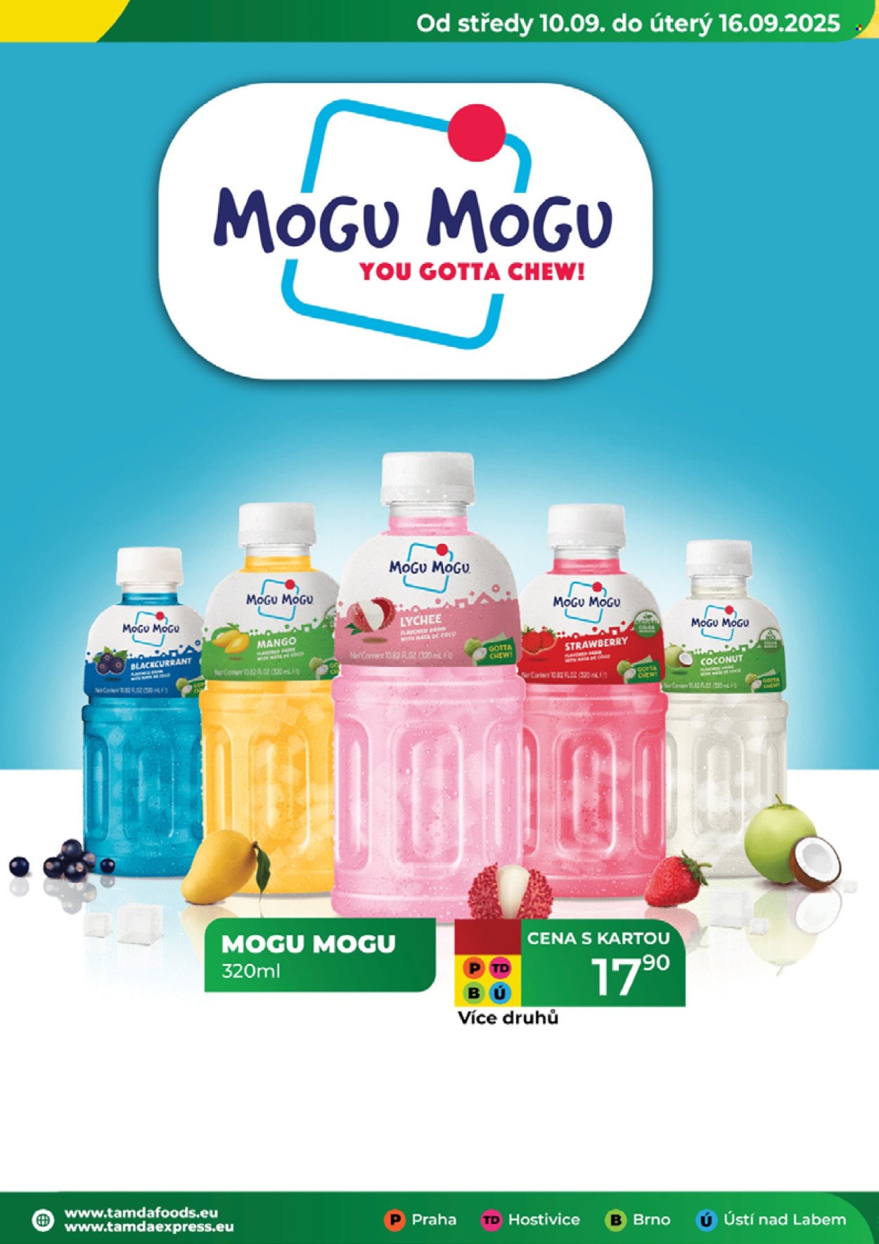 TAMDA FOODS leták - Od středy 10.9.2025 (2025-09-10 - 2025-09-16)