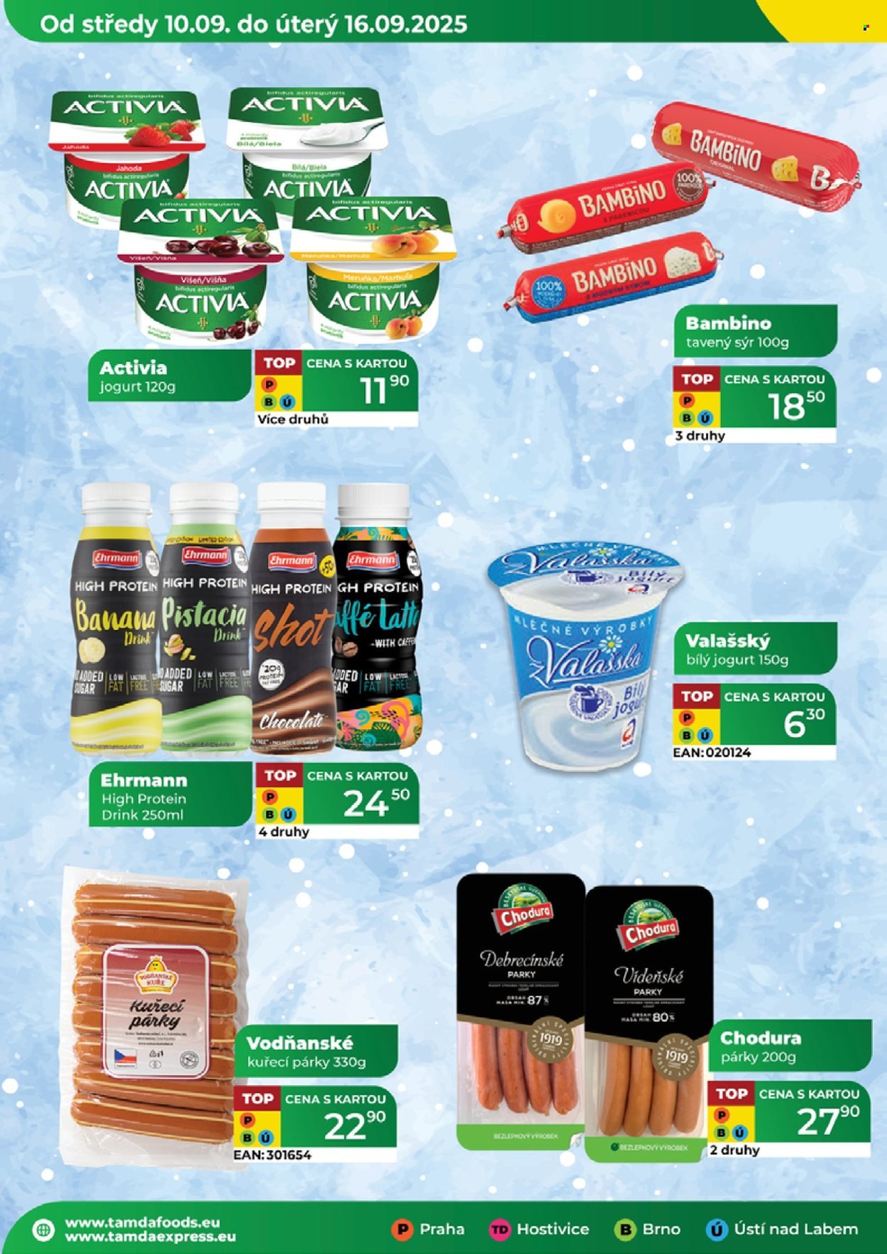 TAMDA FOODS leták - Od středy 10.9.2025 (2025-09-10 - 2025-09-16)