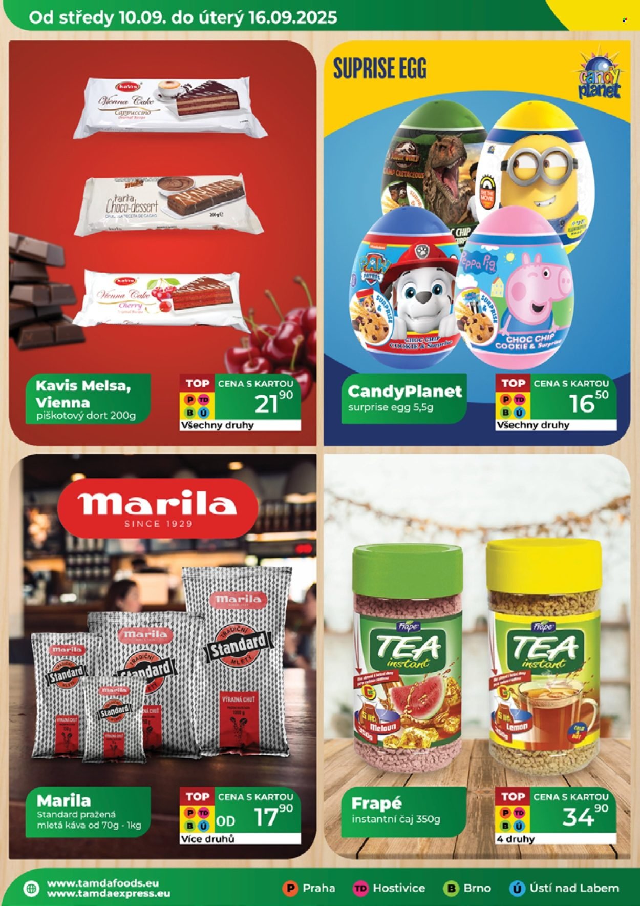 TAMDA FOODS leták - Od středy 10.9.2025 (2025-09-10 - 2025-09-16)