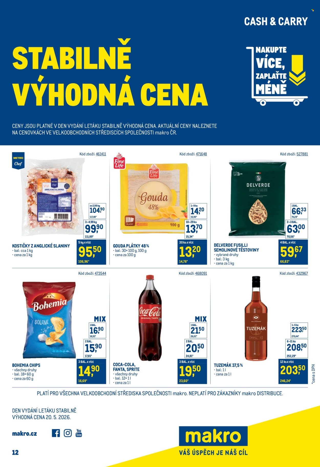MAKRO leták - Stabilně výhodná cena (2026-05-19)