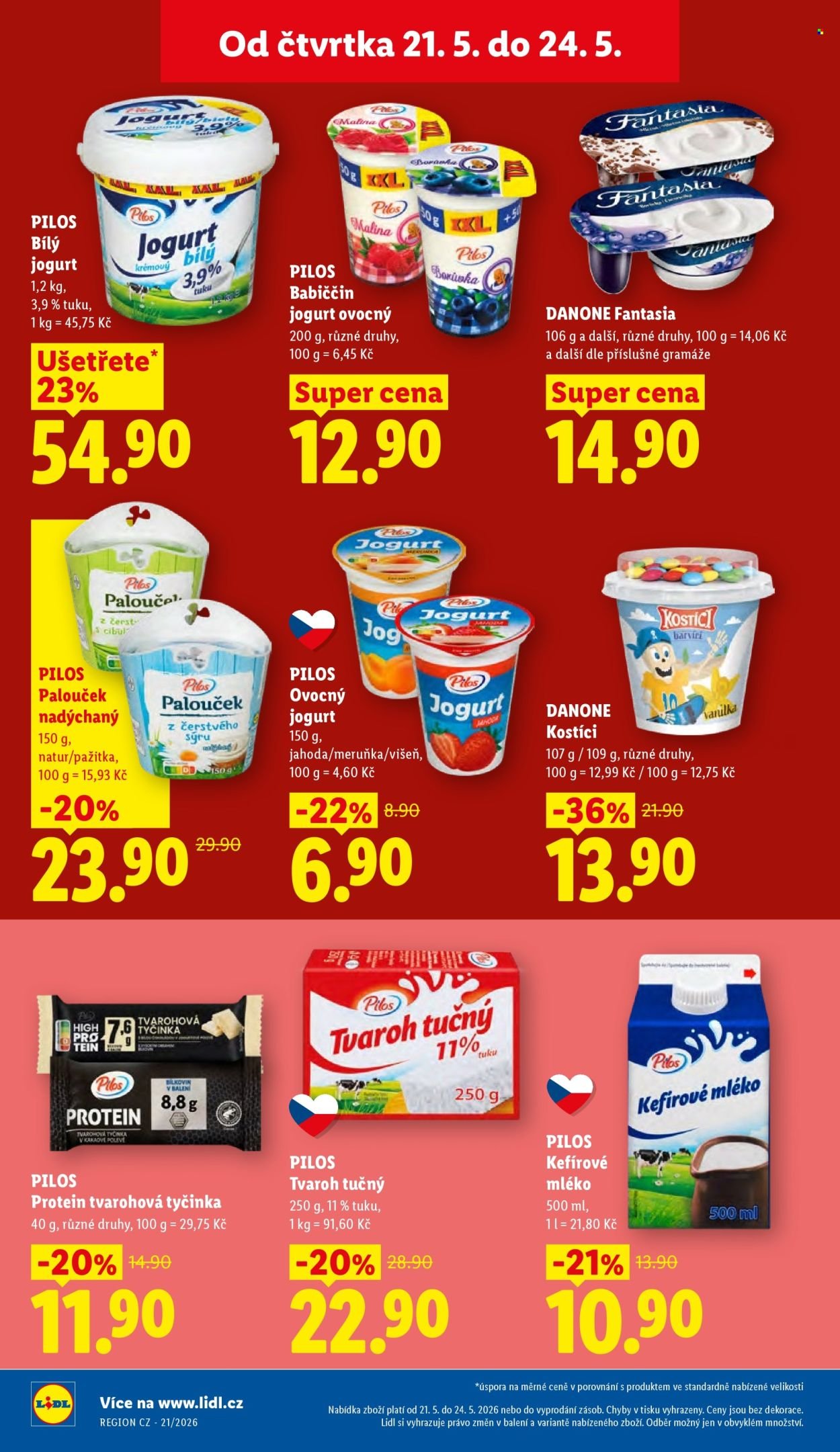 LIDL leták - Od čtvrtka 21.5.2026 (2026-05-21 - 2026-05-24)