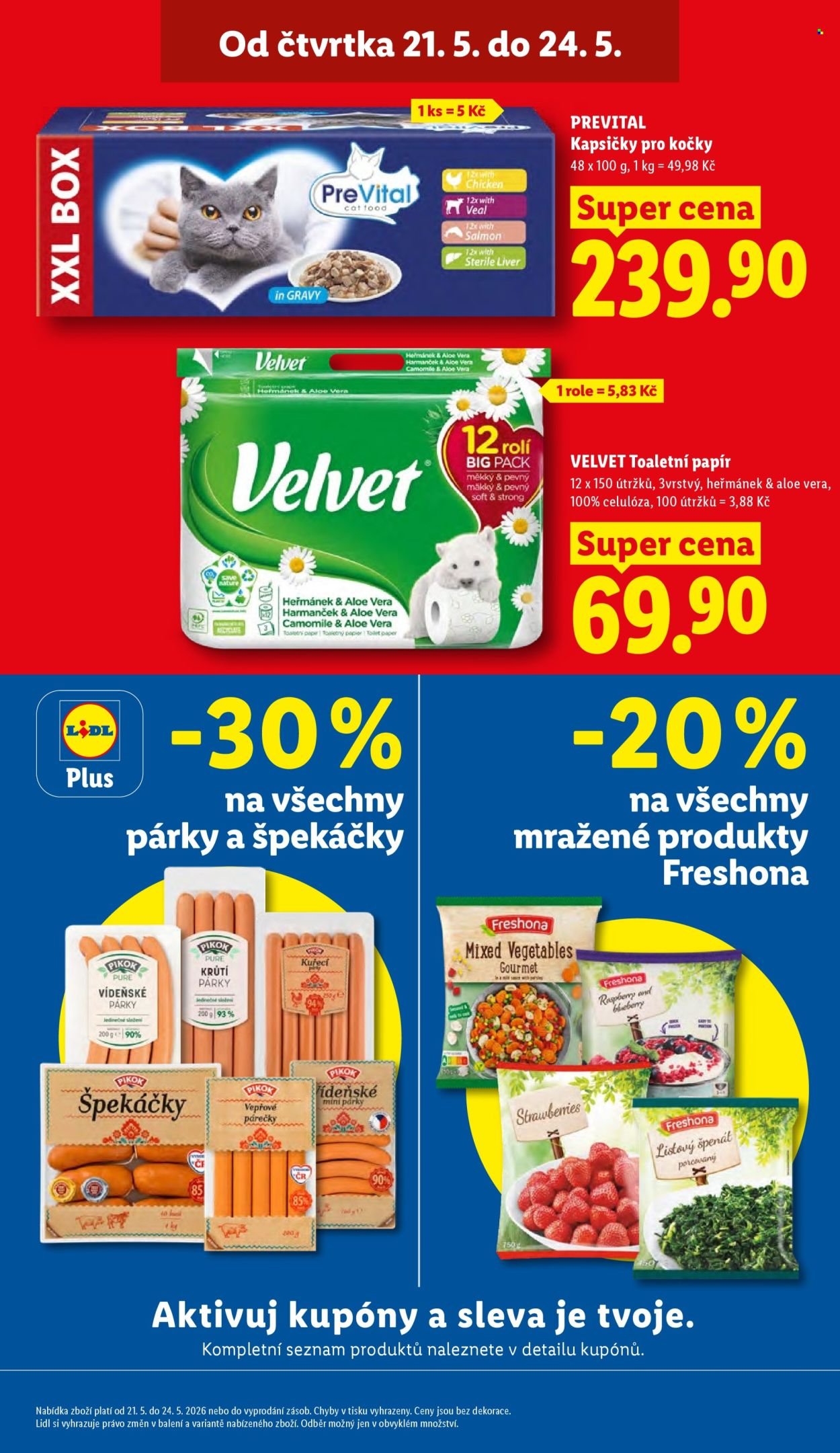 LIDL leták - Od čtvrtka 21.5.2026 (2026-05-21 - 2026-05-24)