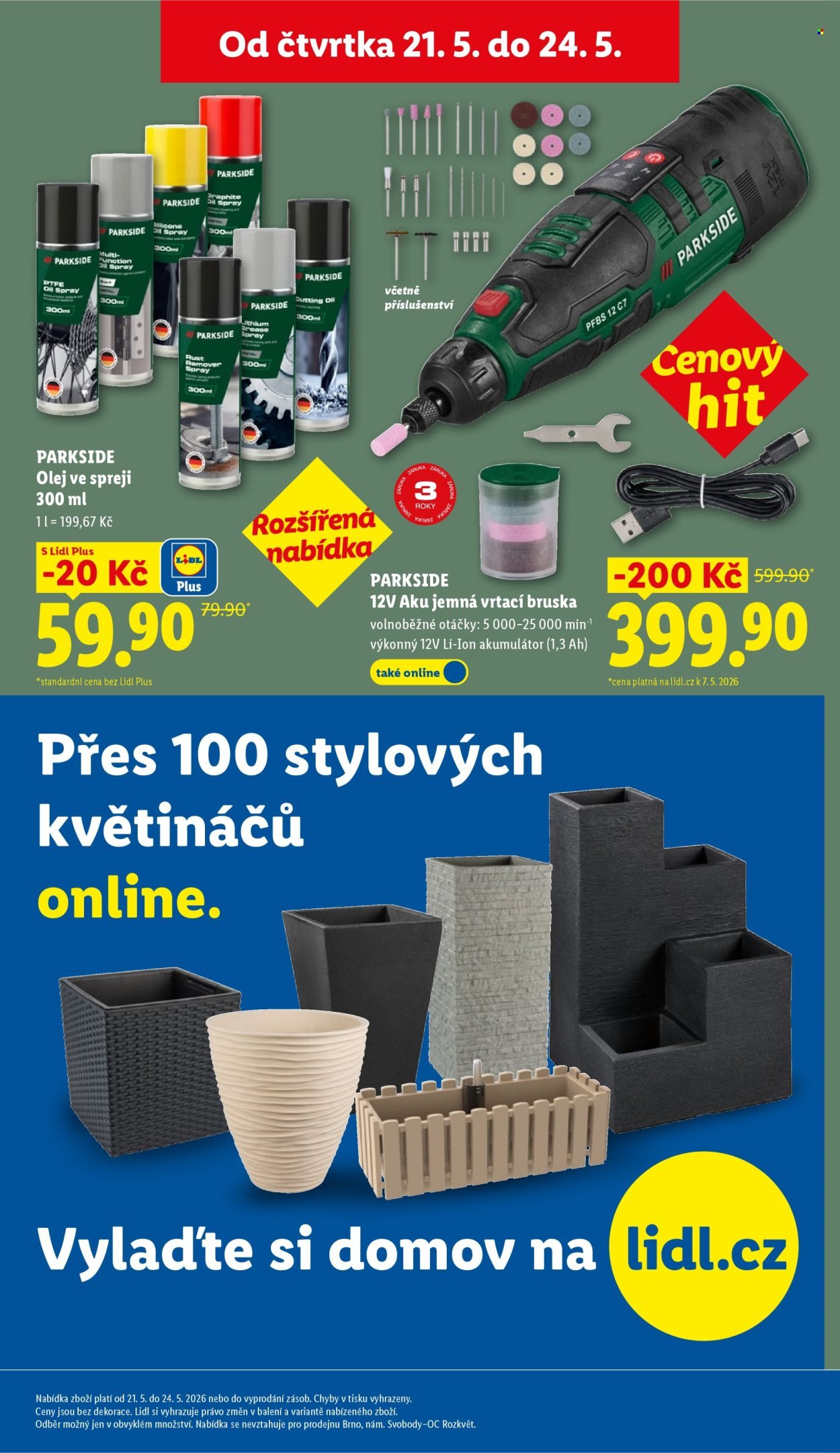 LIDL leták - Od čtvrtka 21.5.2026 (2026-05-21 - 2026-05-24)