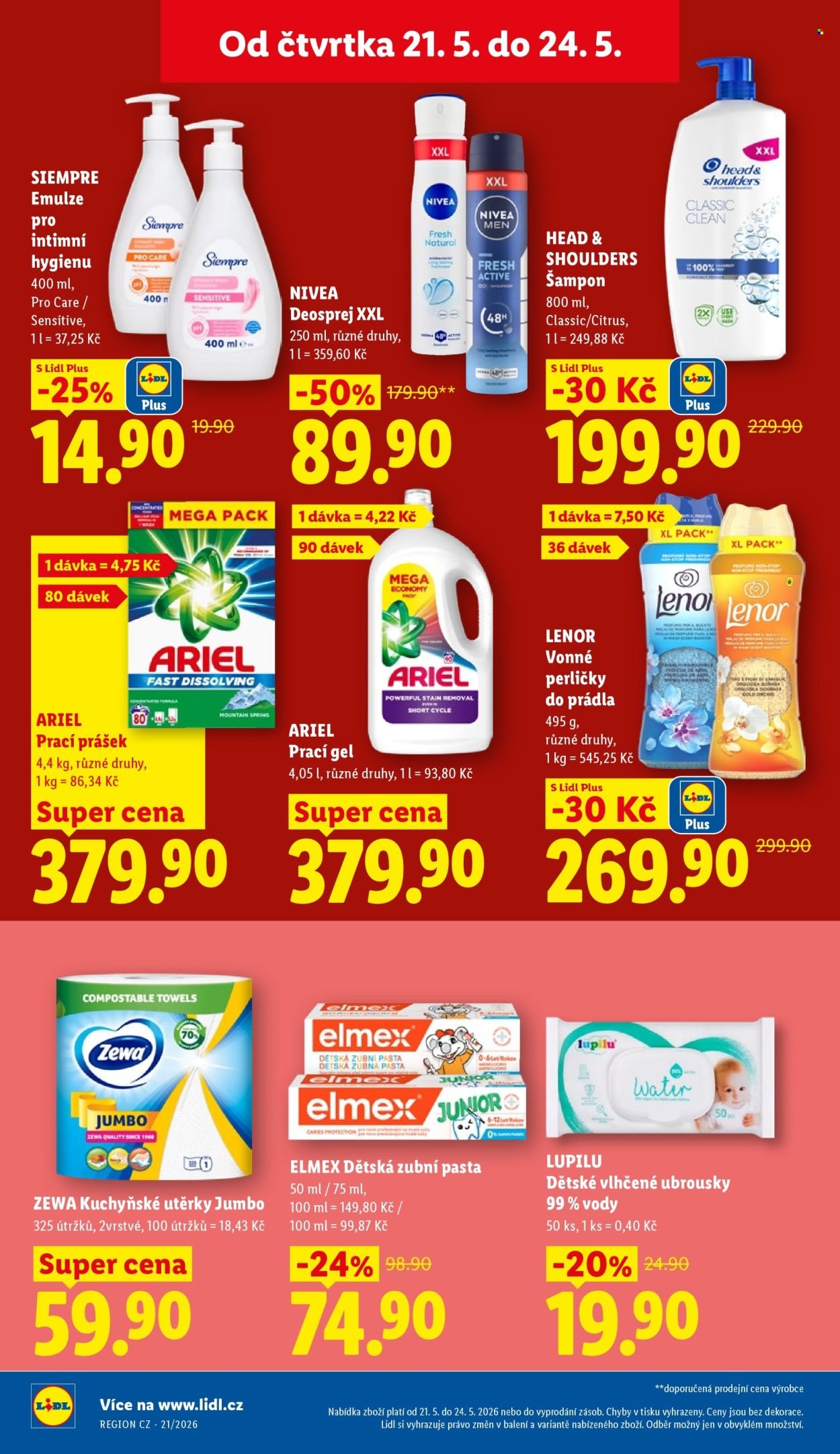 LIDL leták - Od čtvrtka 21.5.2026 (2026-05-21 - 2026-05-24)