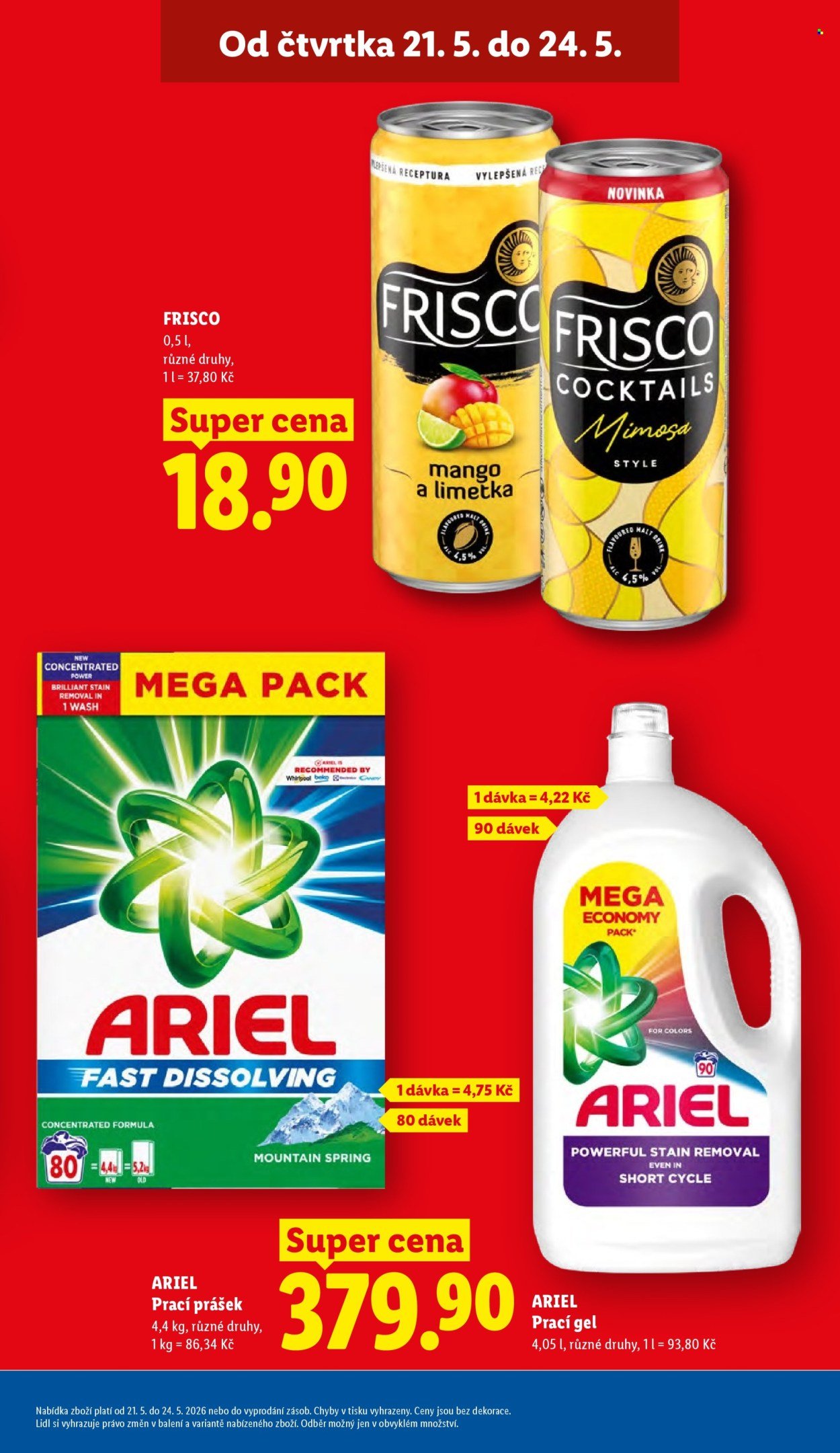 LIDL leták - Od čtvrtka 21.5.2026 (2026-05-21 - 2026-05-24)