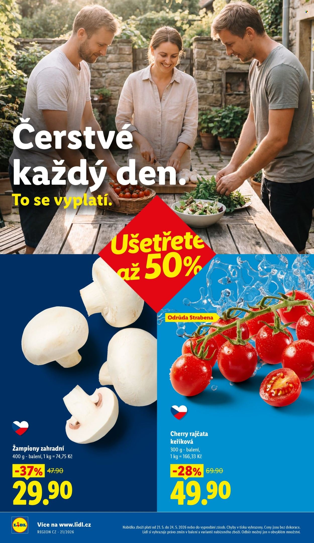 LIDL leták - Od čtvrtka 21.5.2026 (2026-05-21 - 2026-05-24)