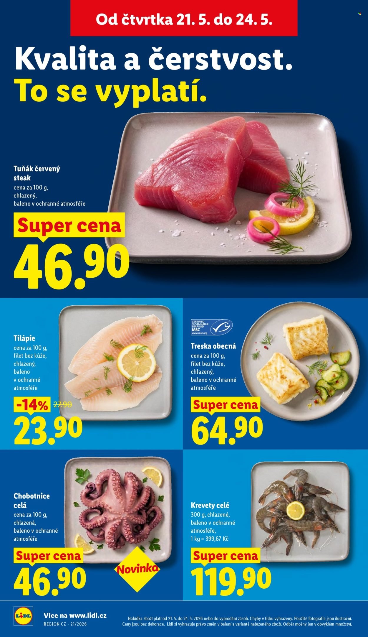LIDL leták - Od čtvrtka 21.5.2026 (2026-05-21 - 2026-05-24)