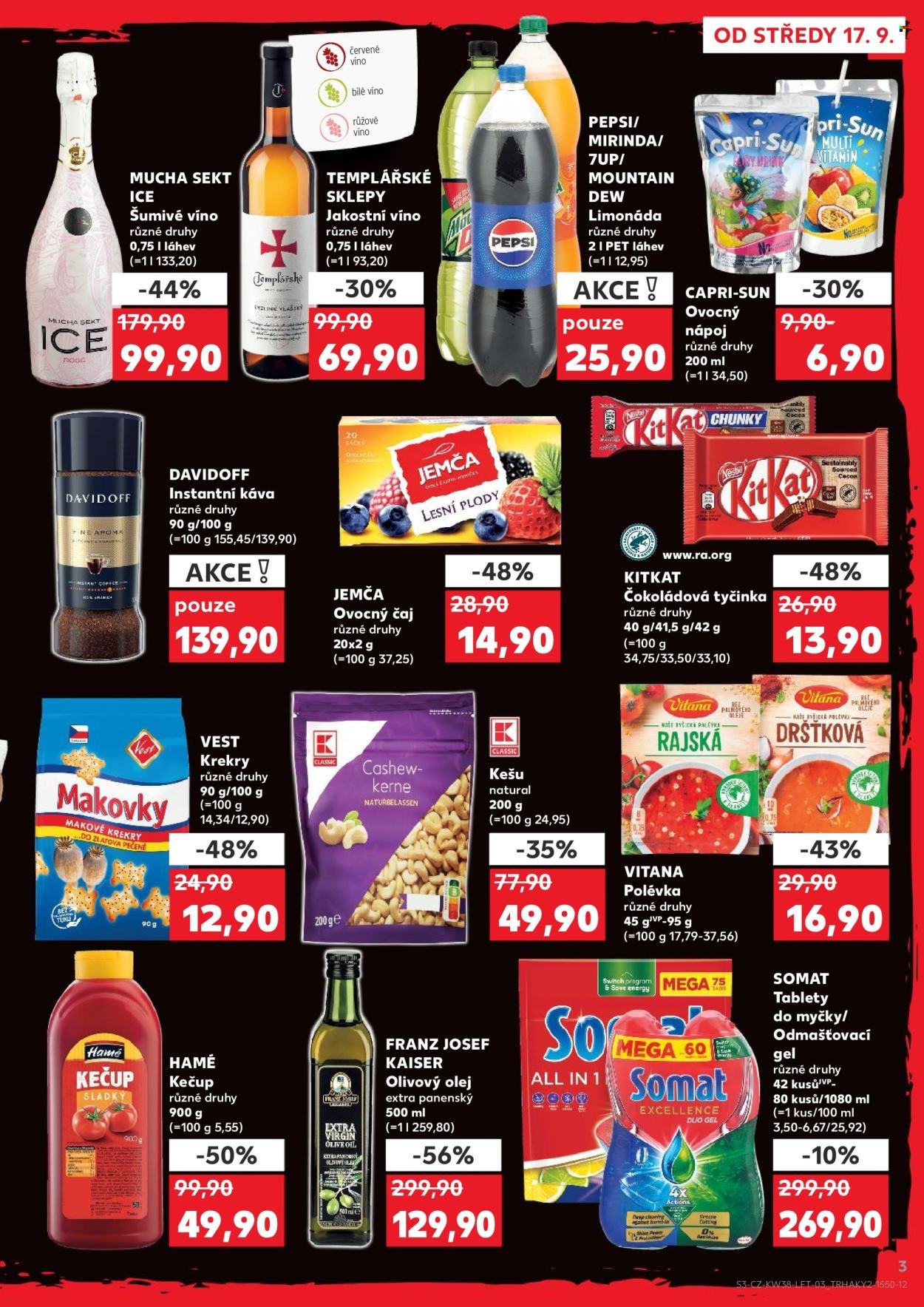 KAUFLAND leták - Od středy 17.9.2025 (2025-09-17 - 2025-09-23)