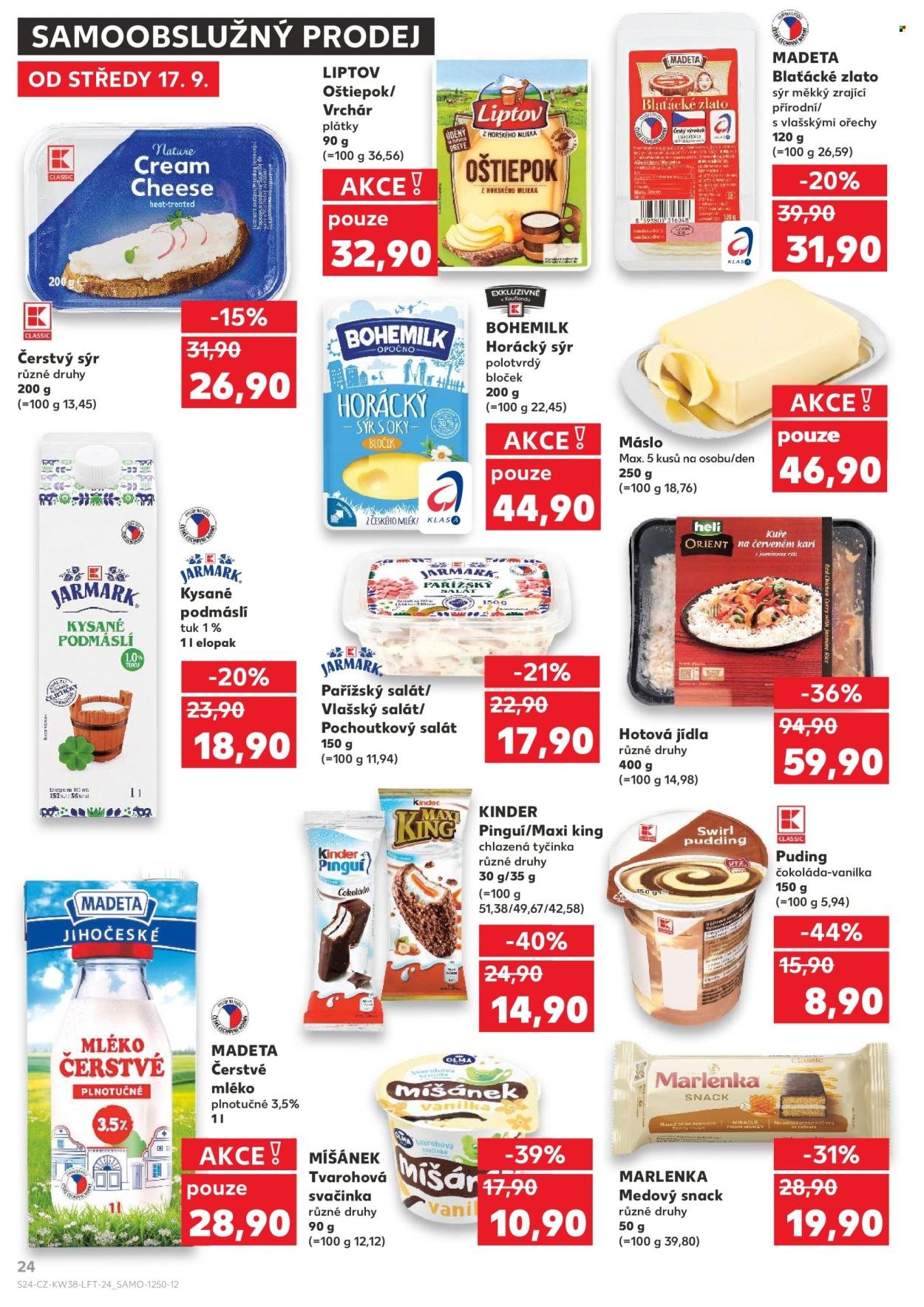 KAUFLAND leták - Od středy 17.9.2025 (2025-09-17 - 2025-09-23)