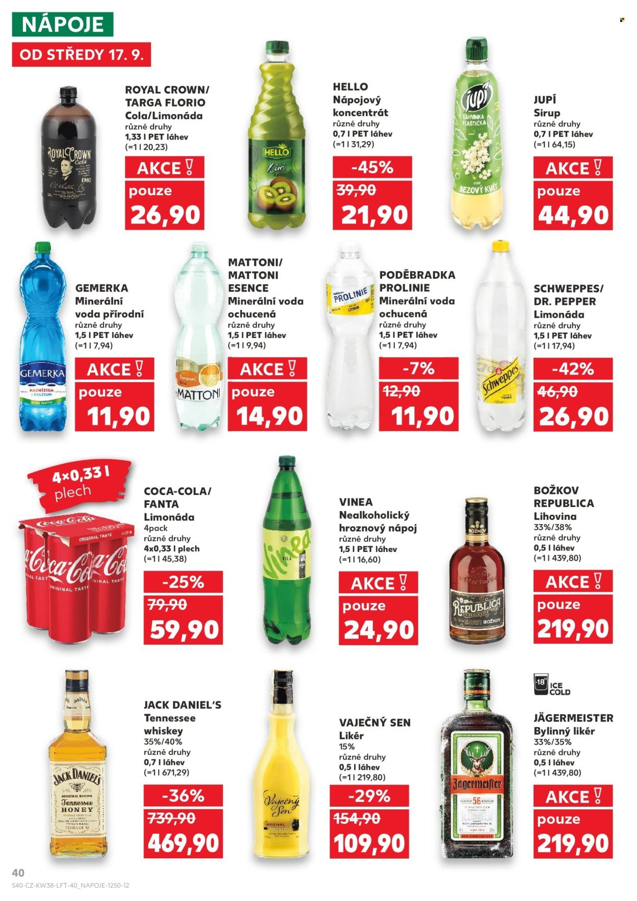 KAUFLAND leták - Od středy 17.9.2025 (2025-09-17 - 2025-09-23)