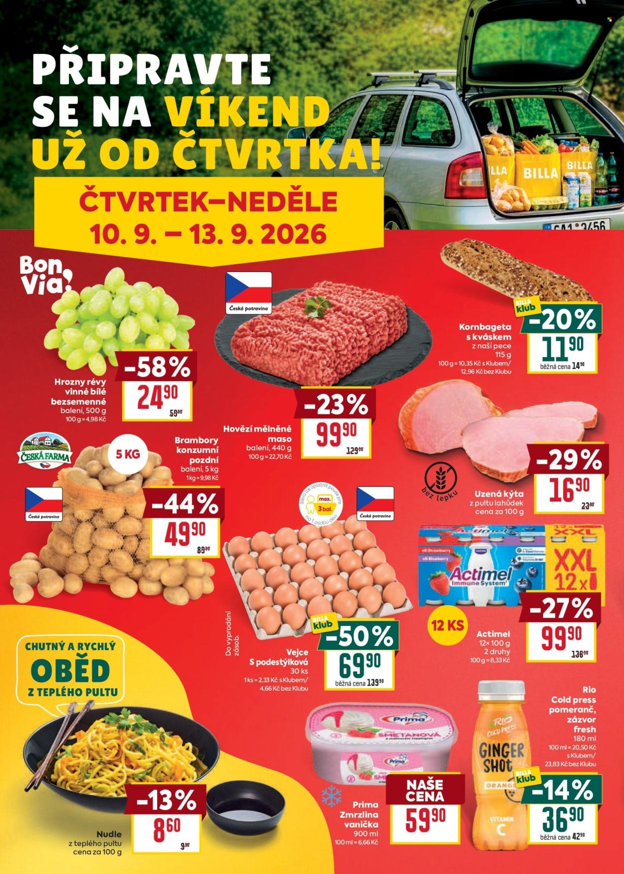 BILLA leták - Velký leták