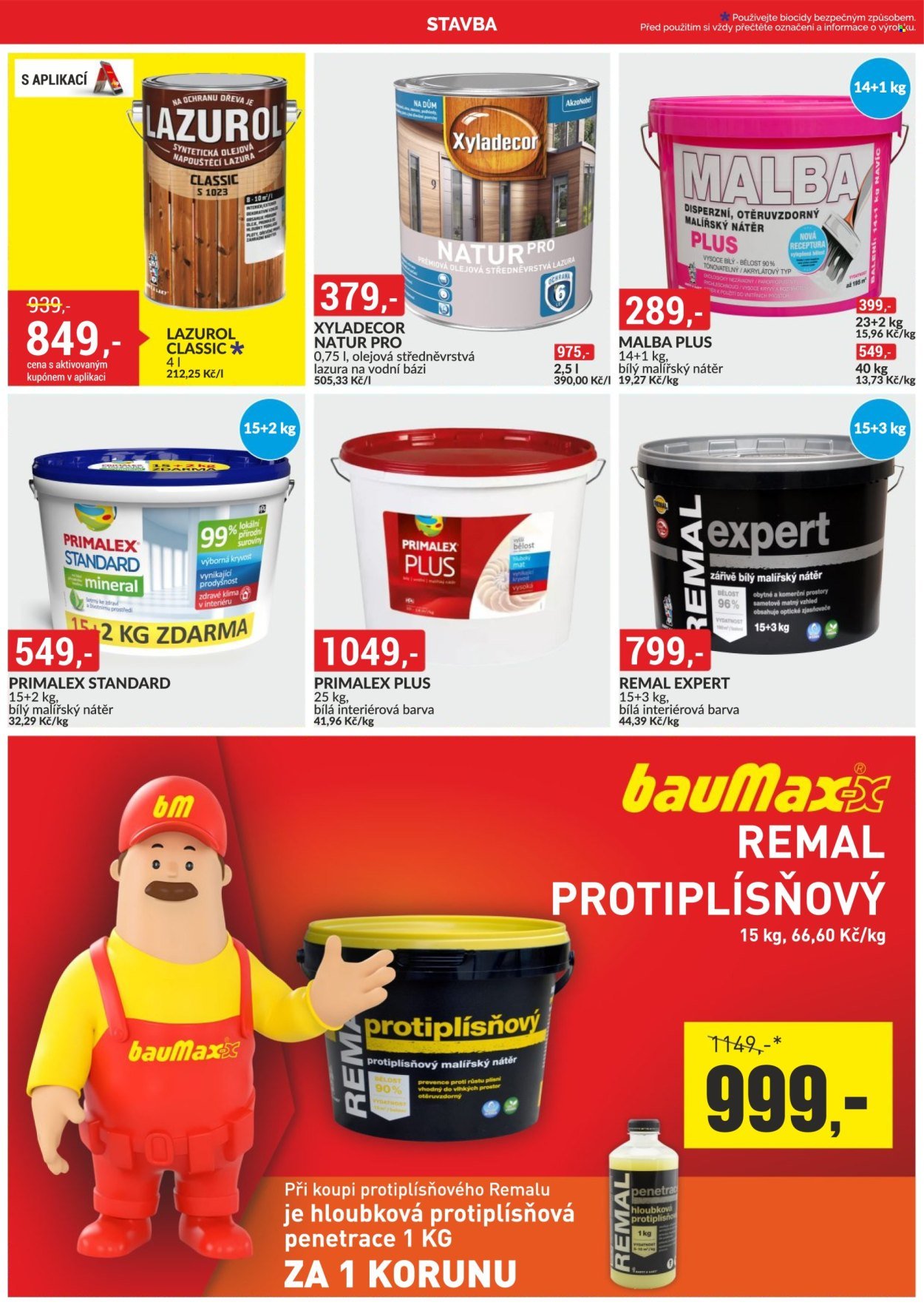 BAUMAX leták - Od neděle 1.3.2026 (2026-03-01 - 2026-03-31)