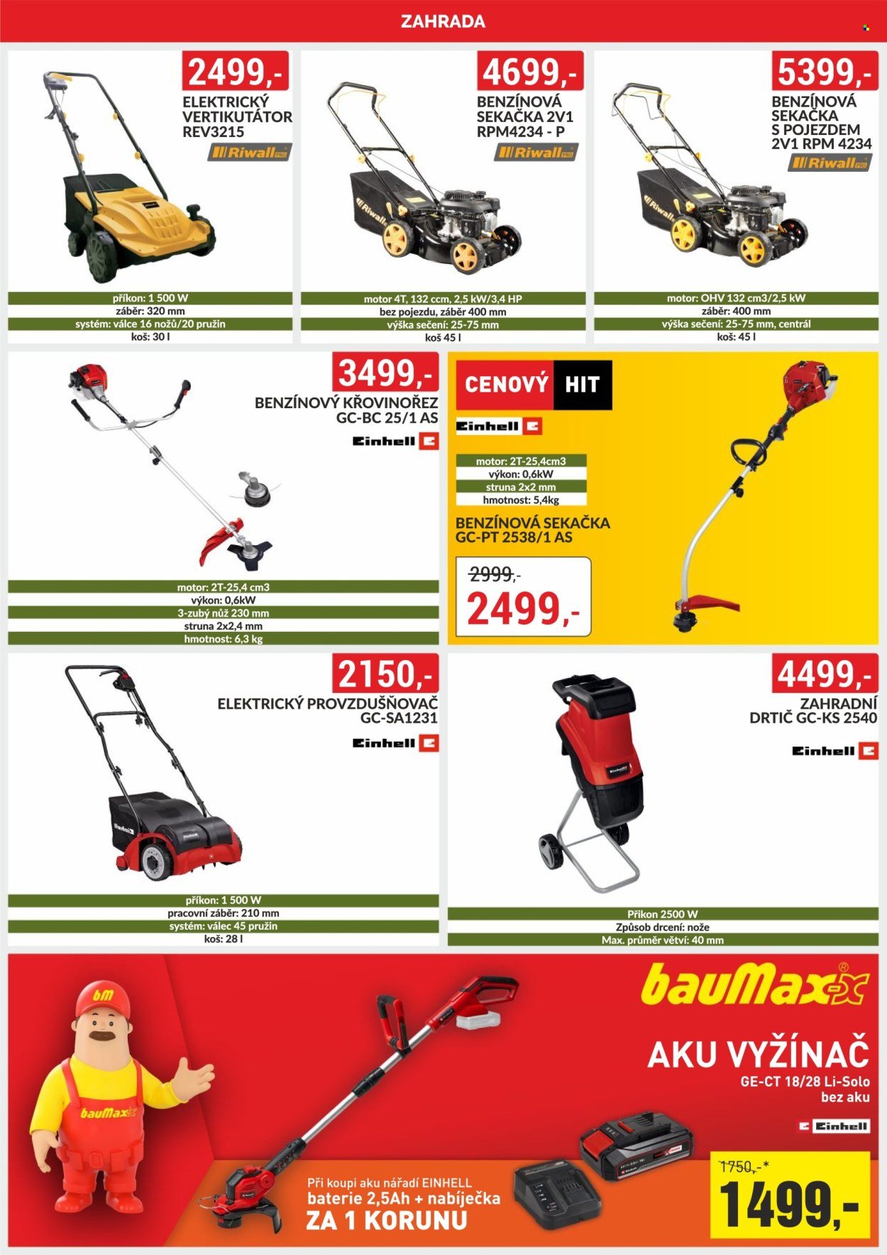 BAUMAX leták - Od neděle 1.3.2026 (2026-03-01 - 2026-03-31)